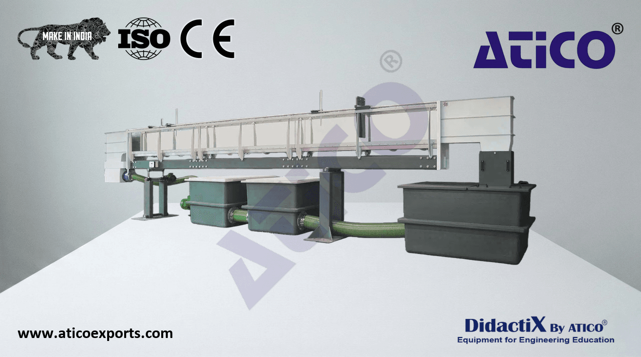 12.5 x 0.3 x 0.45 Metre Flume