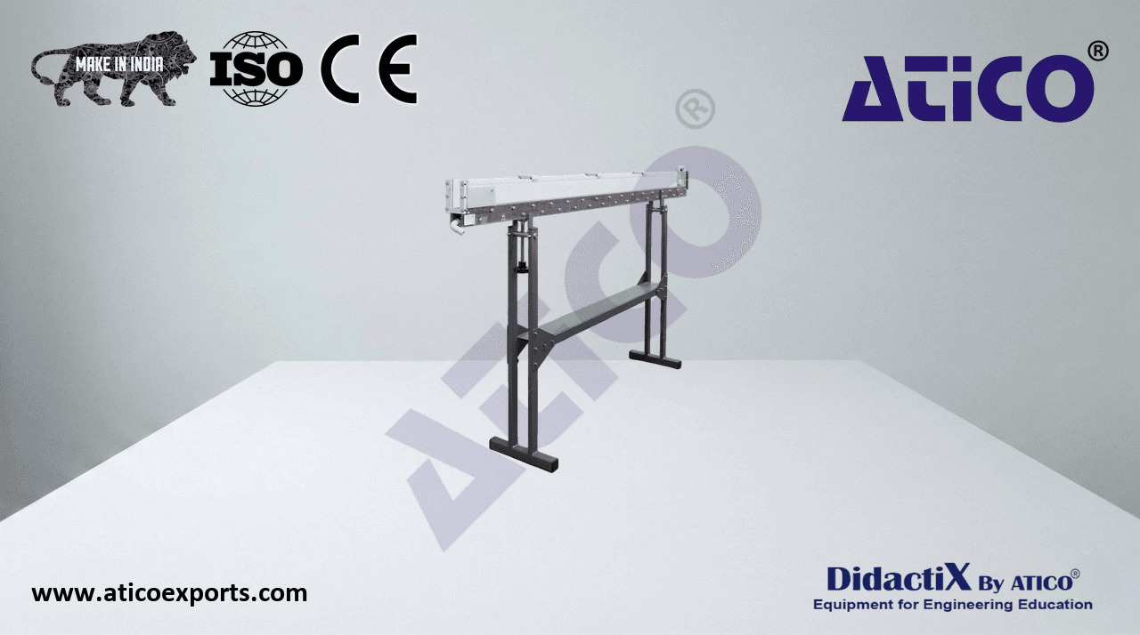 2.5 x 0.053 x 0.12 Metre Flume