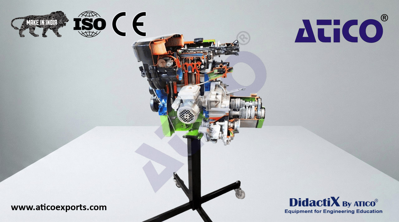 4-Cylinder Gas Engine with Multipoint Electronic Injection, Electrical Operation