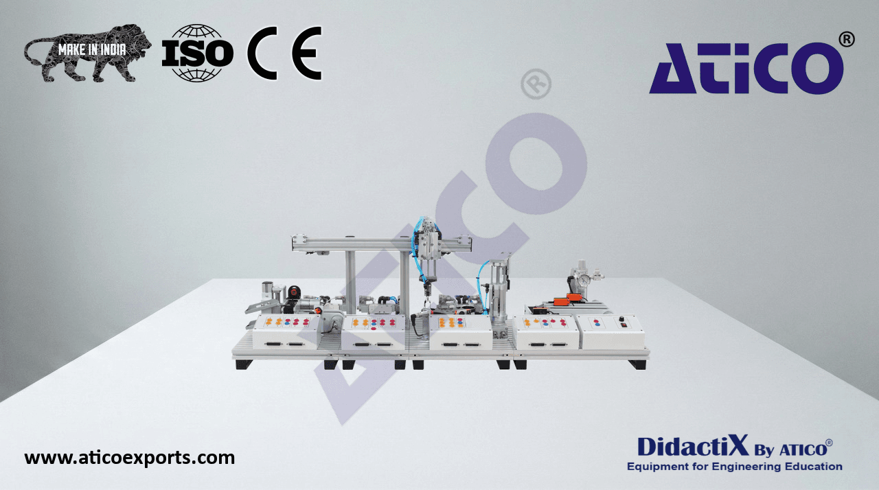 4-Station Material Handling System Training Kit