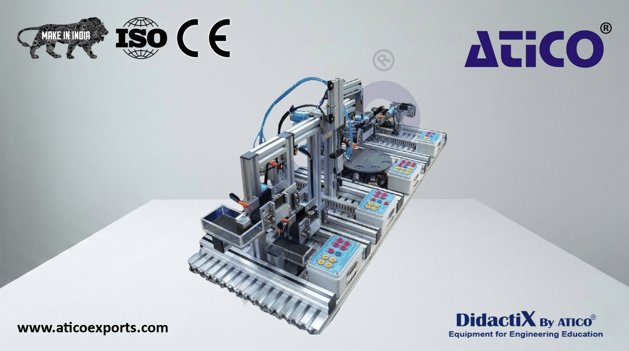 4-Station Material Handling System Training Kit - Model 2