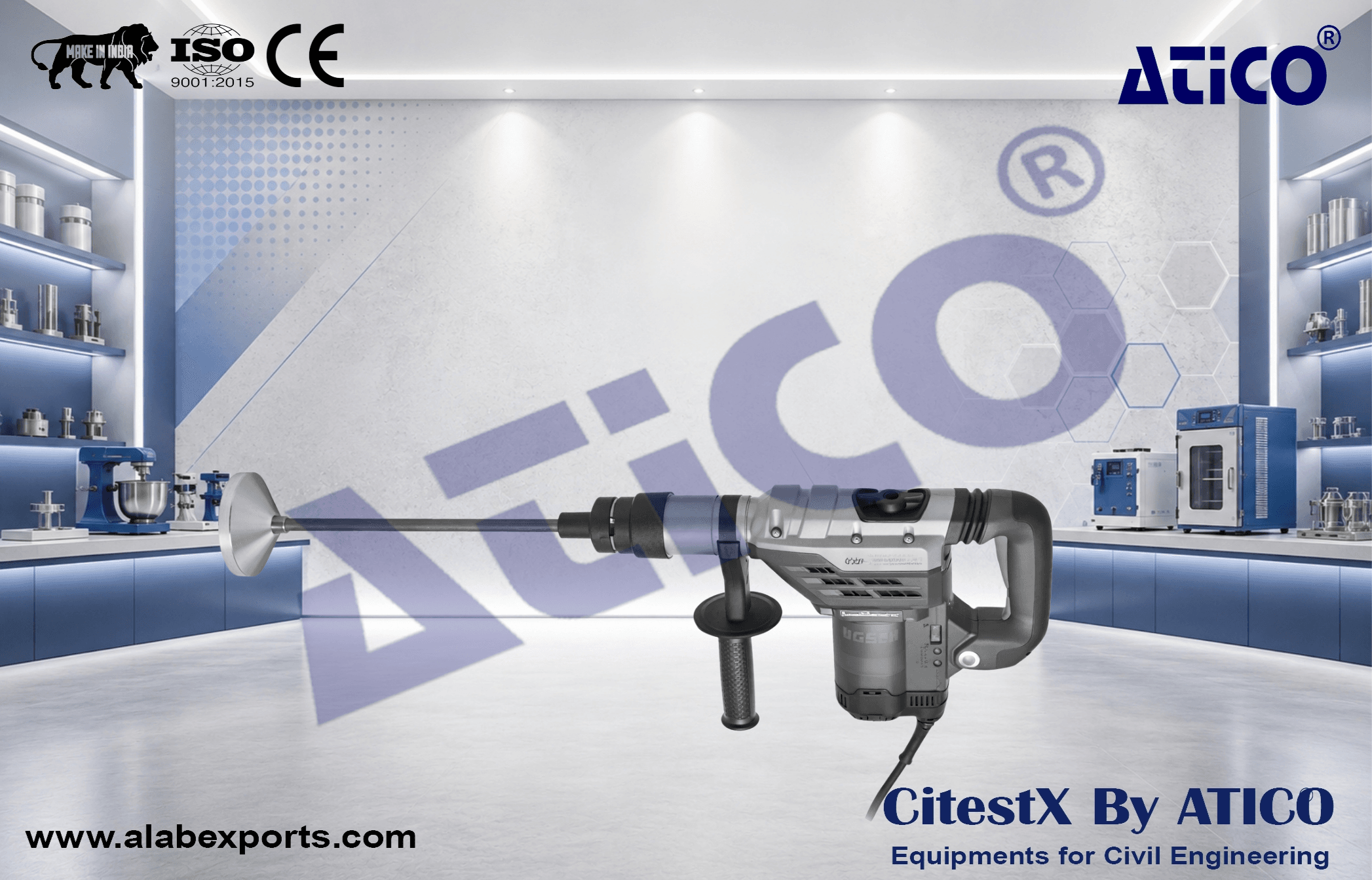 DLC Vibrating Hammer for Concrete Moulds