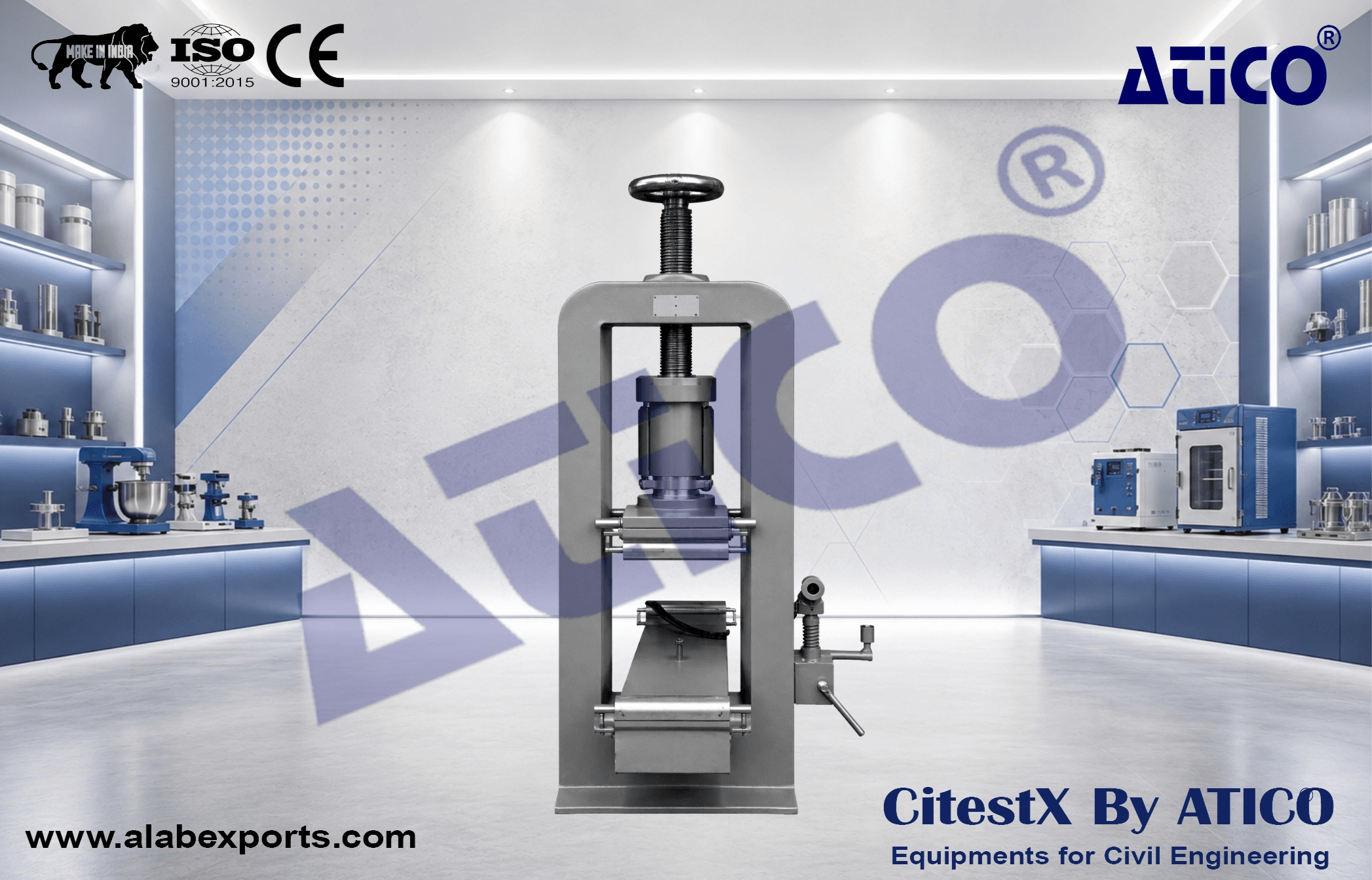 Flexure Testing Machine – Hand Operated