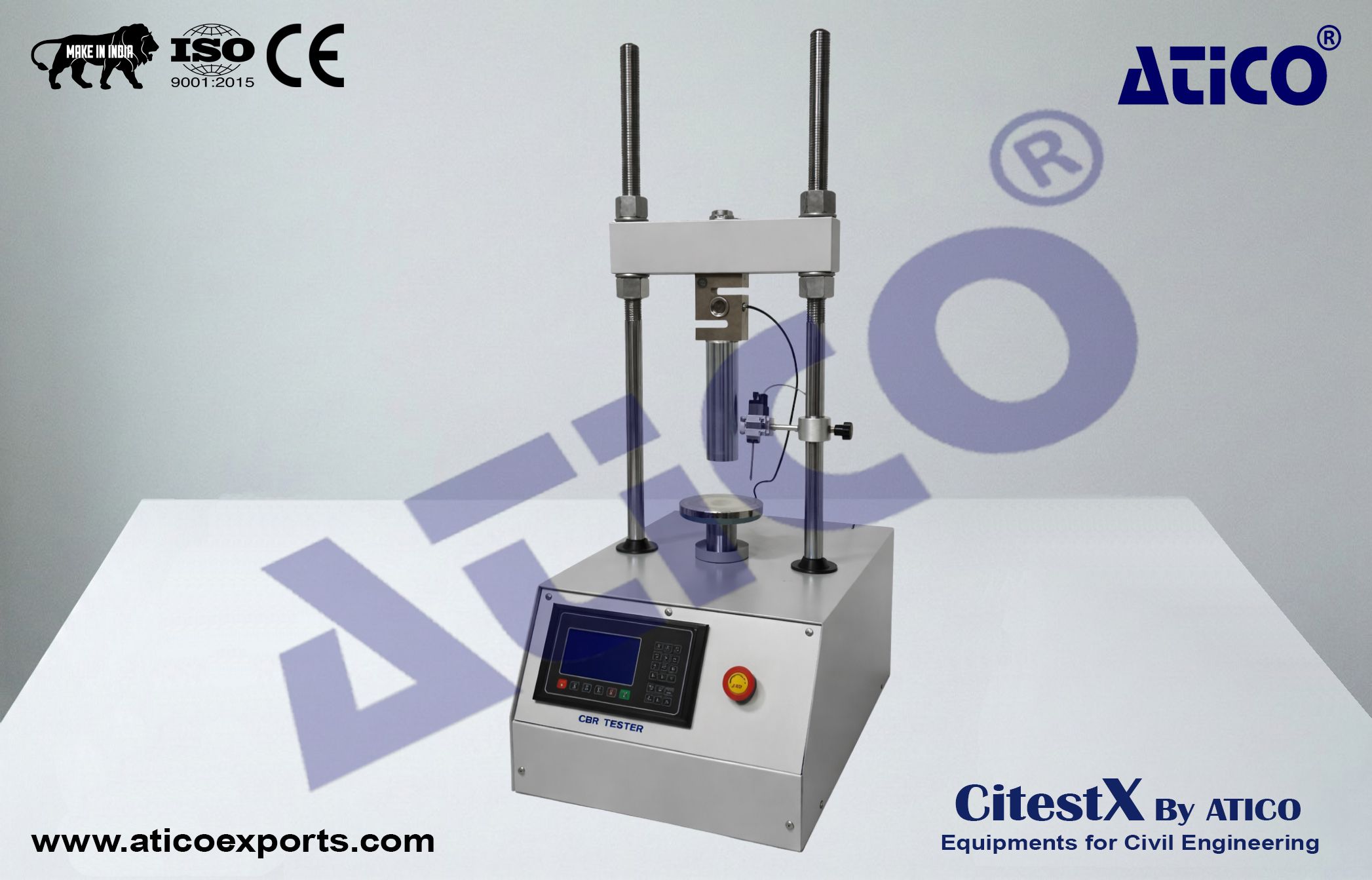 DIGITAL CBR TEST MACHINE