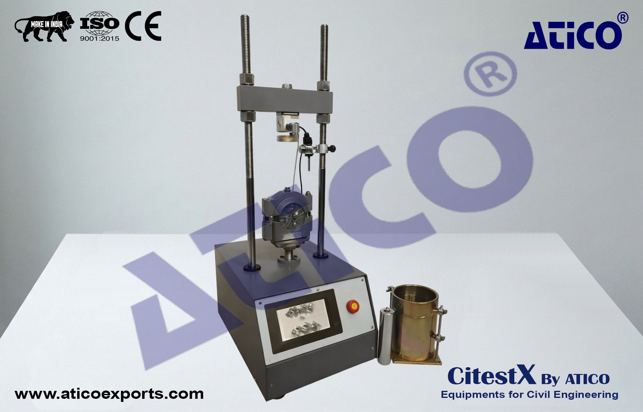 CBR & Marshall & Uniaxial Testing Machine
