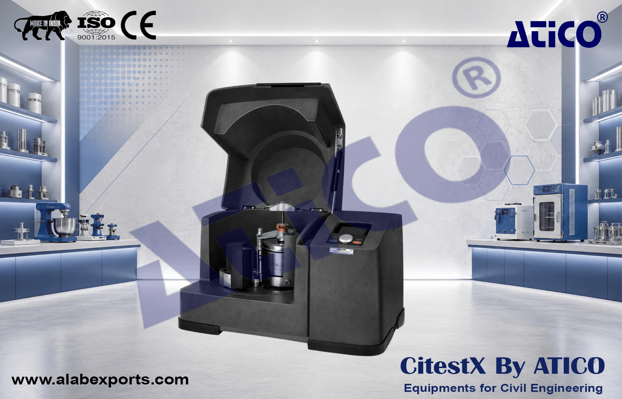 Planetary Ball Mill (Net weight – 86 kg)