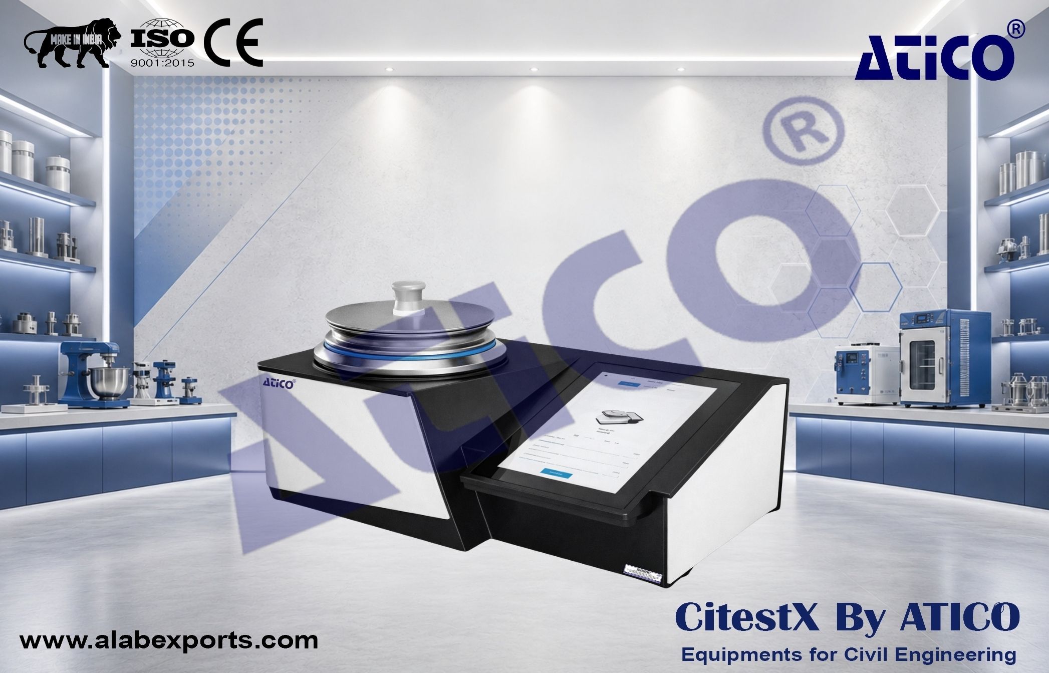 Air Jet Sieving Machines (Net weight - 17  kg)