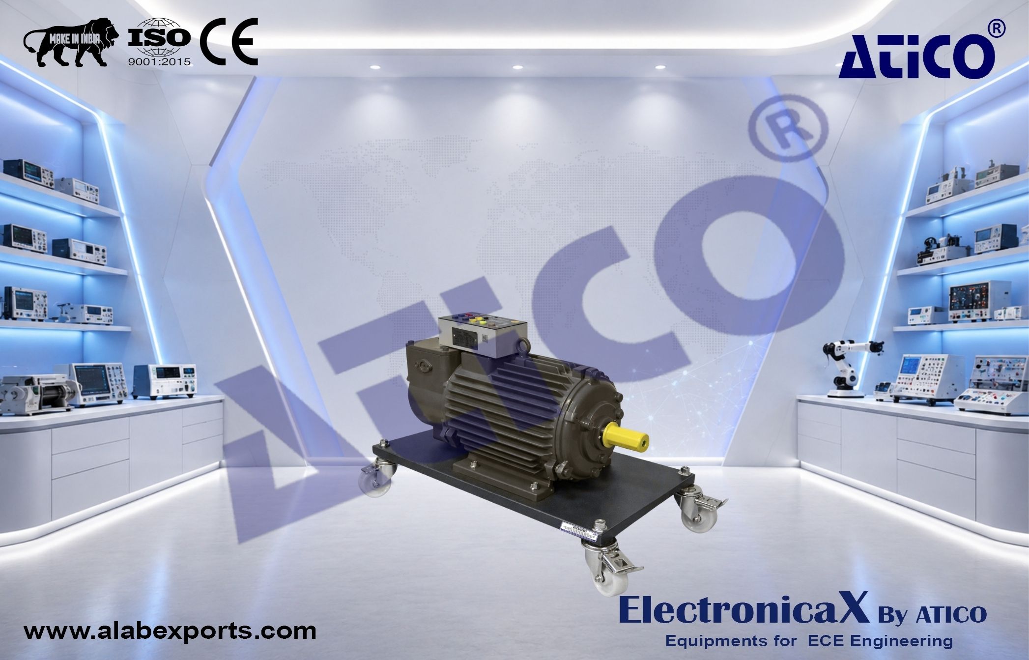 Three Phase Slip Ring Machine 10HP