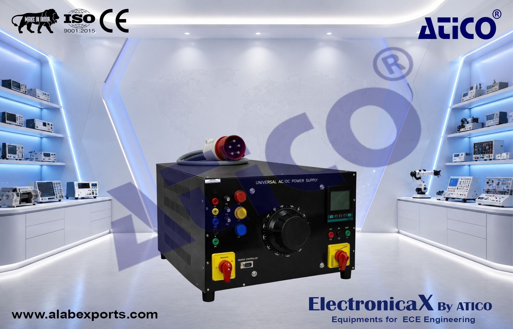 Universal AC/DC Power Supply Power Rating: 9KVA