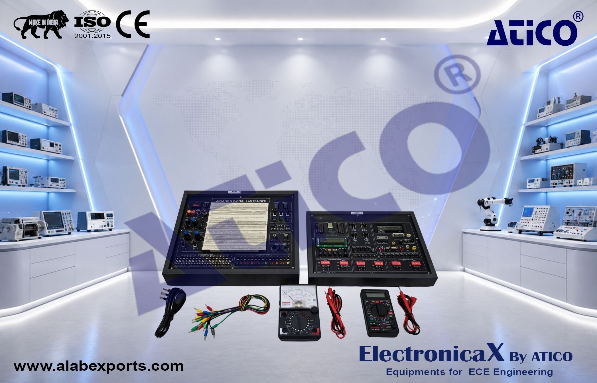 Advanced Analog & Digital Lab Trainers