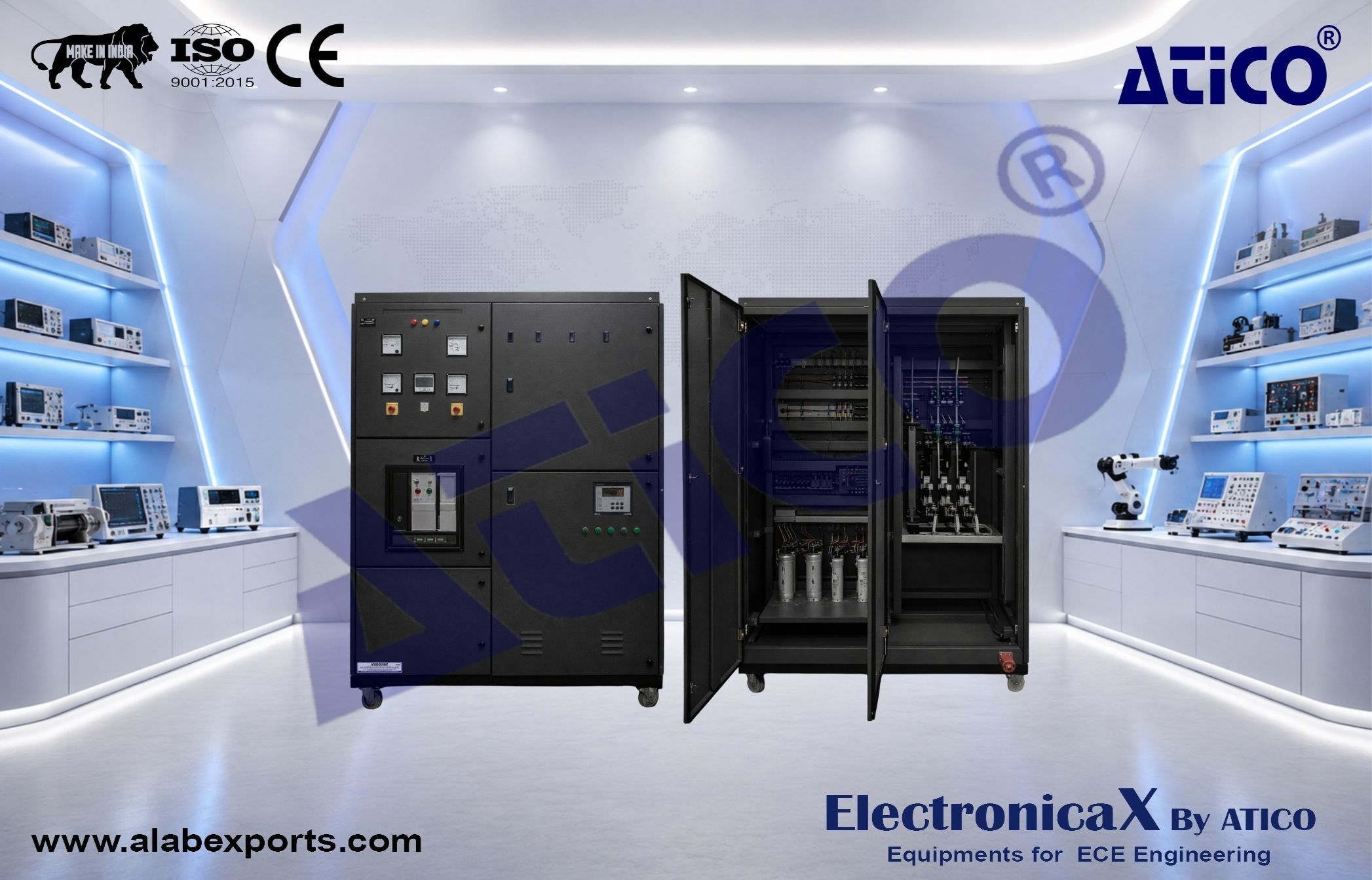 Main Switch Board Demonstrator (Single Feeder ACB 800A) 