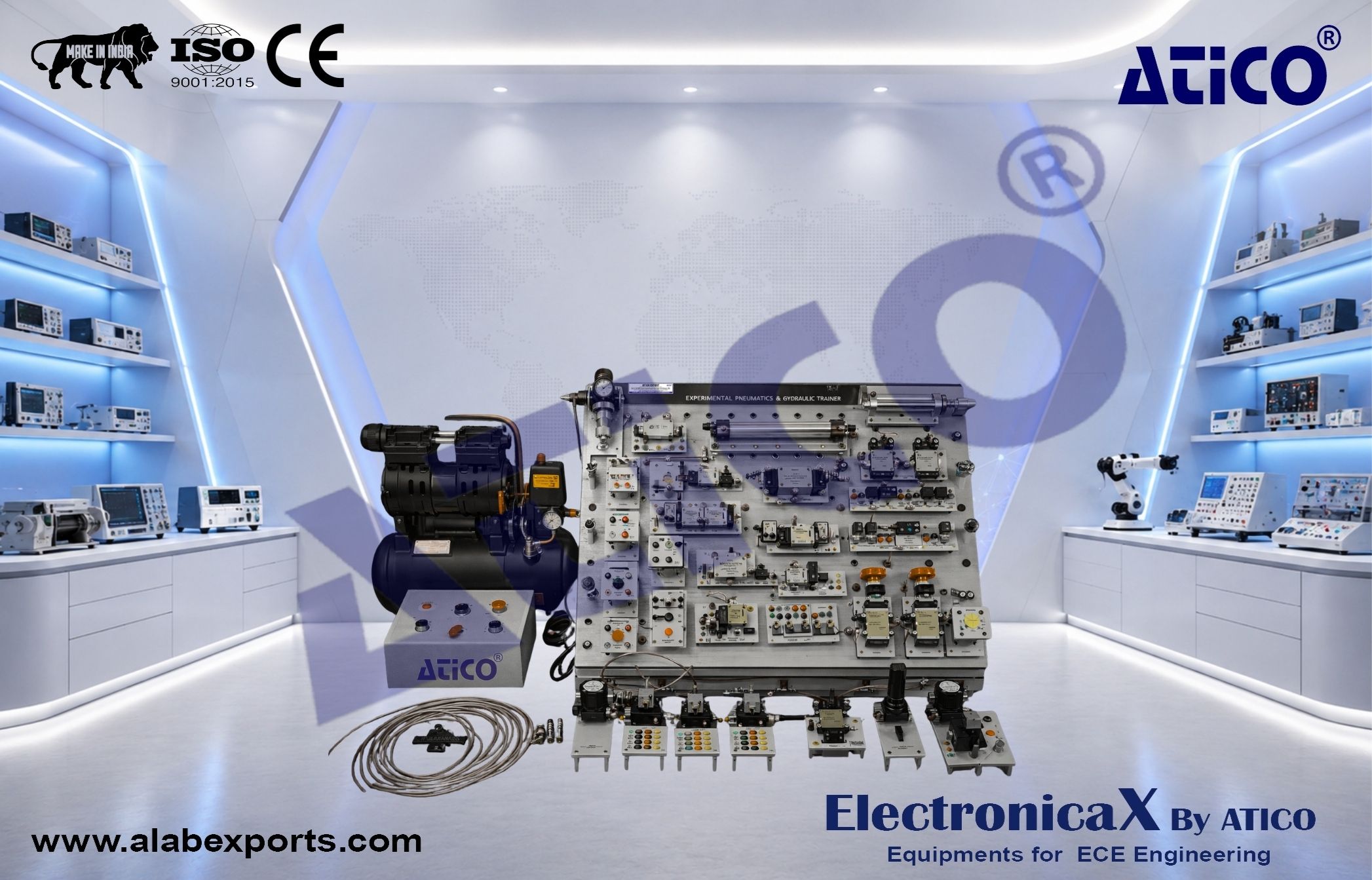 Pneumatics & Electro-Pneumatics Trainers