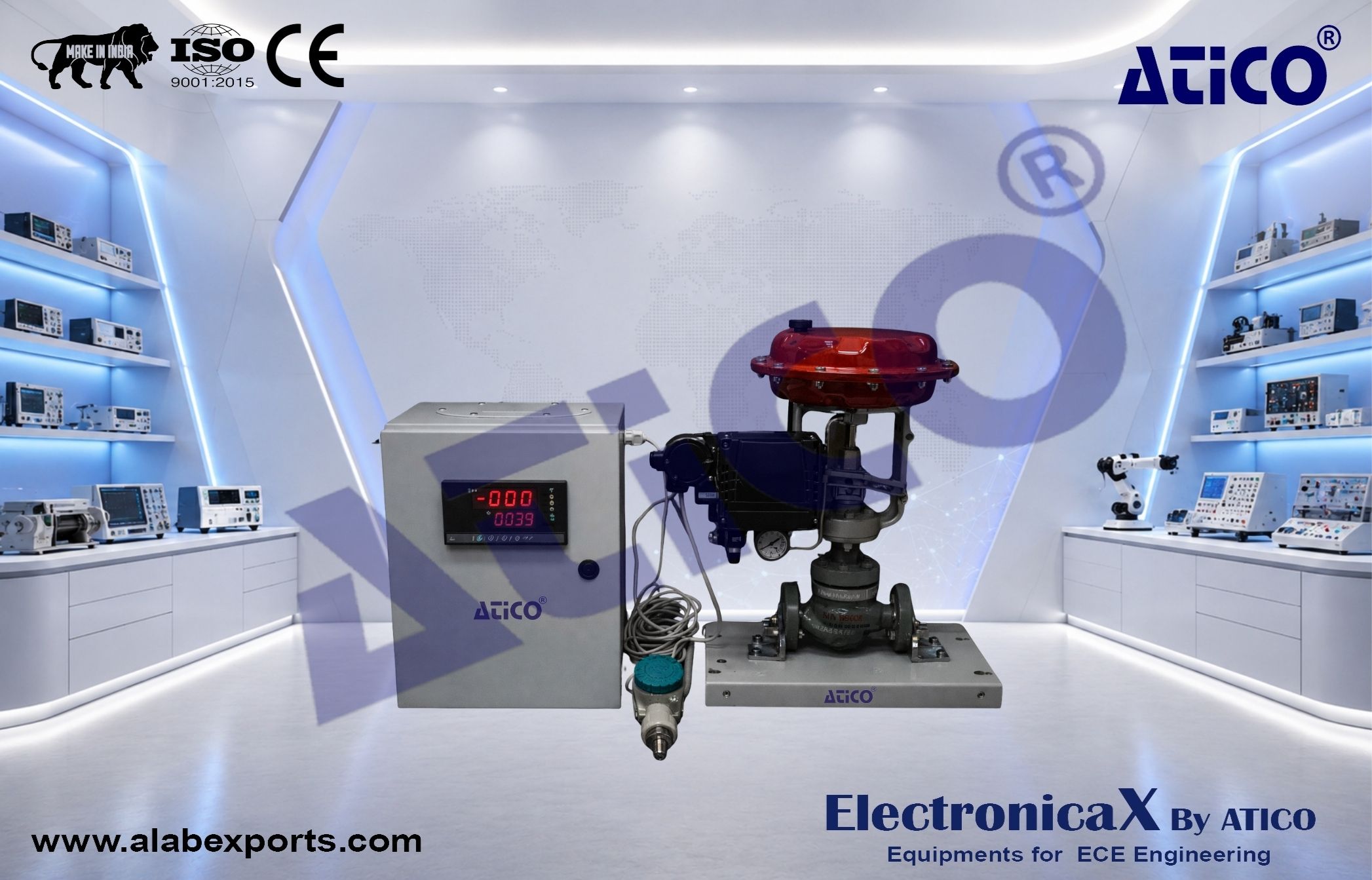 Control Valve And Actuator Trainer