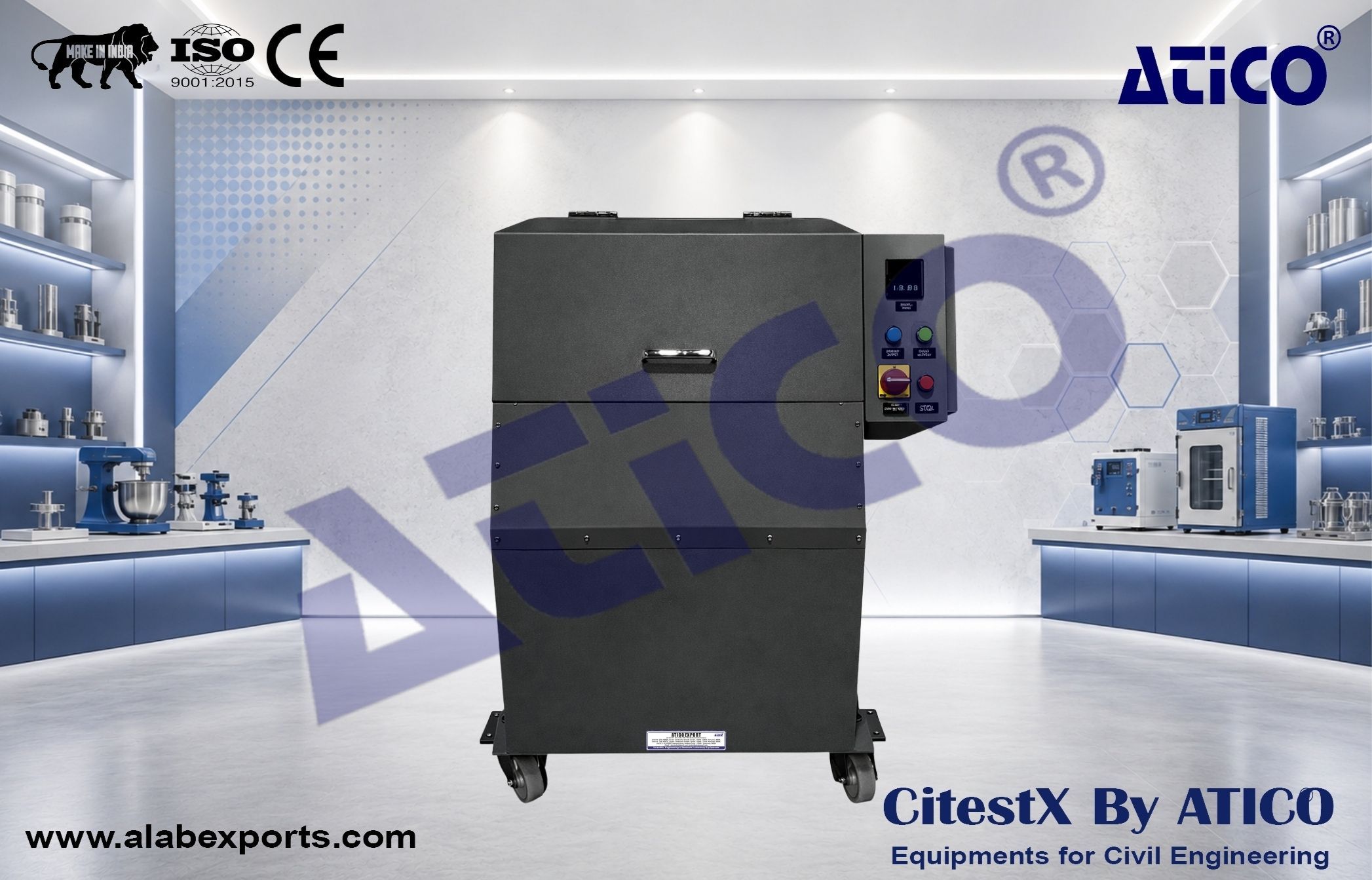 Vibratory Disc Mill (Speed - 1000 rpm)