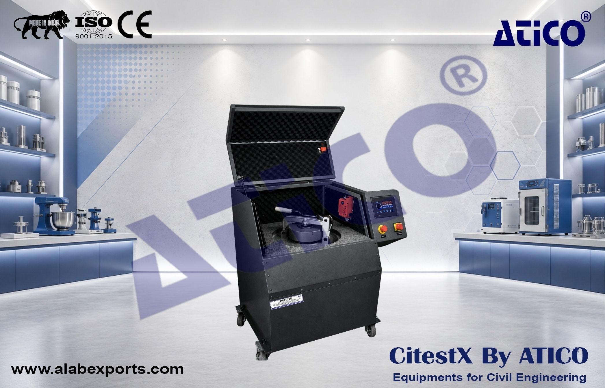 Vibratory Disc Mill (Speed - 700- 1000 rpm)