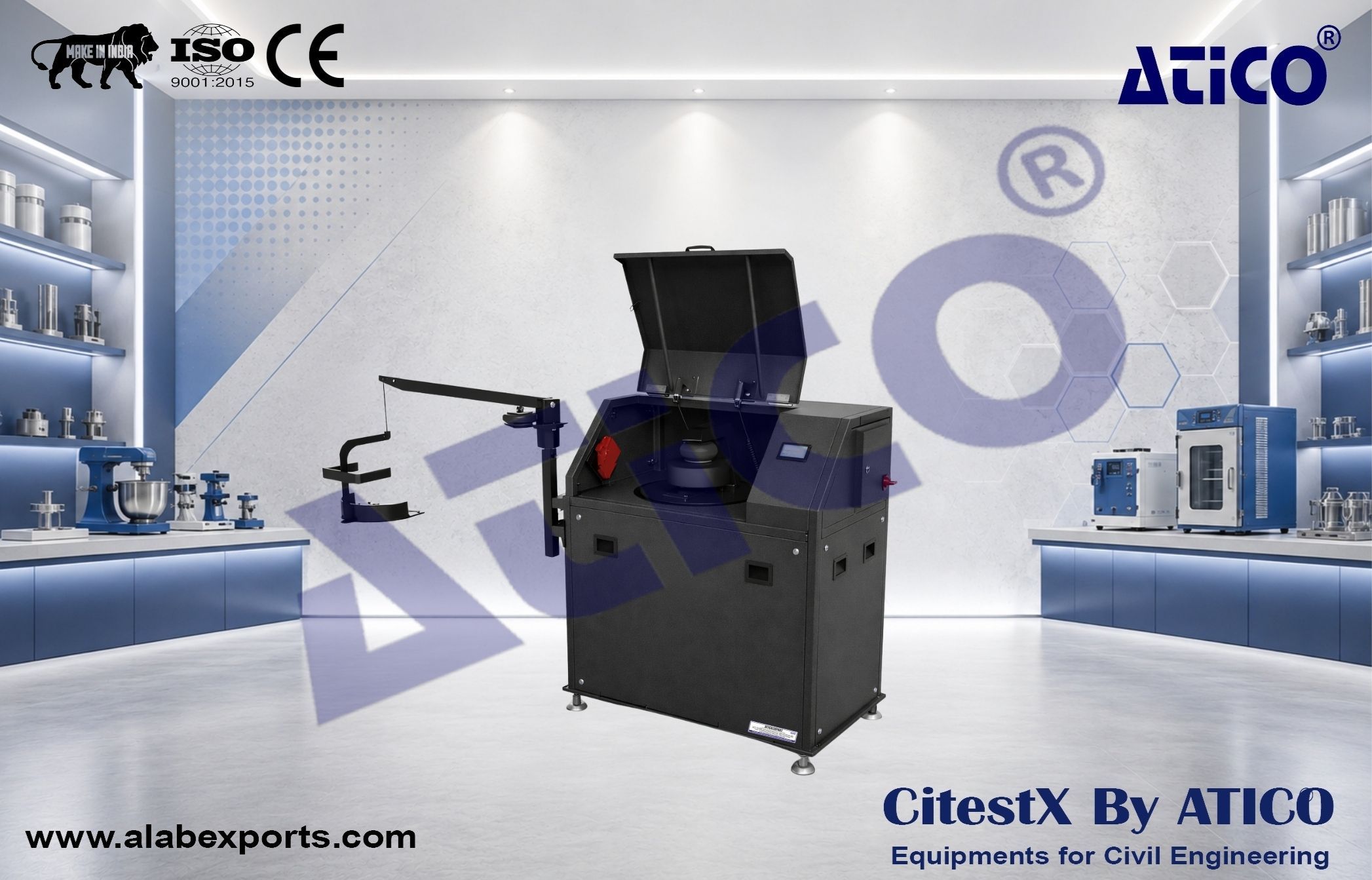 Vibratory Disc Mill (Speed - 700β1500 rpm)