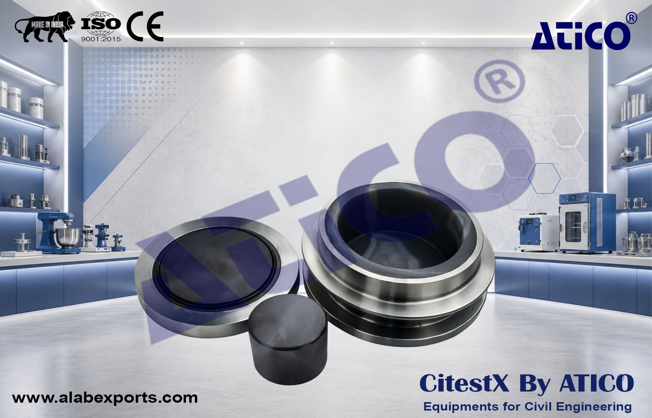Vibratory Disc Mill Grinding Sets (Tungsten Carbide/Agate/Steel)