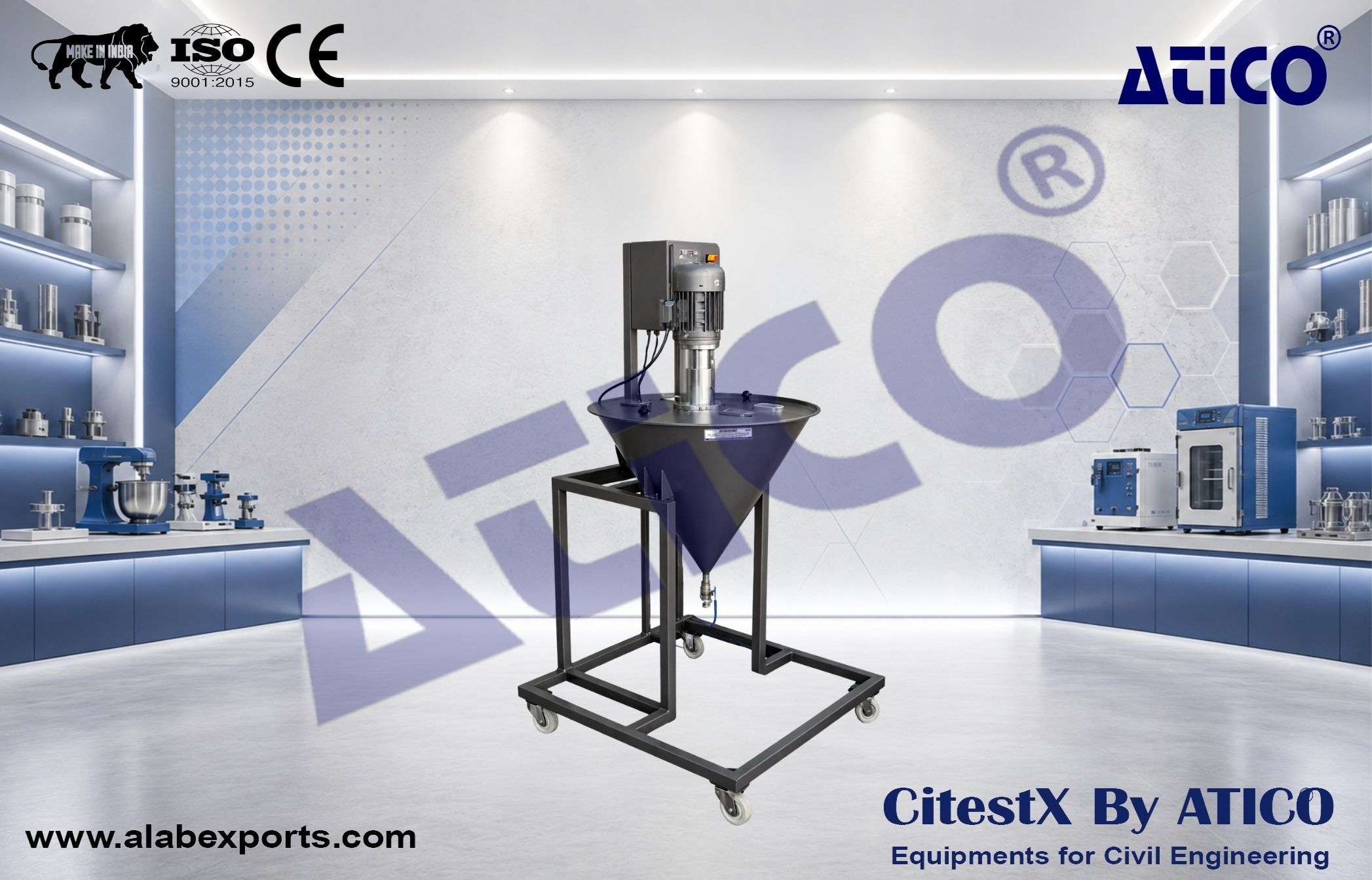 Conical Mixing Tank β 50 Liters