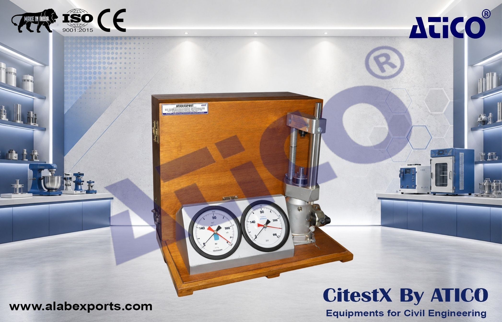 Point Load Test Apparatus
