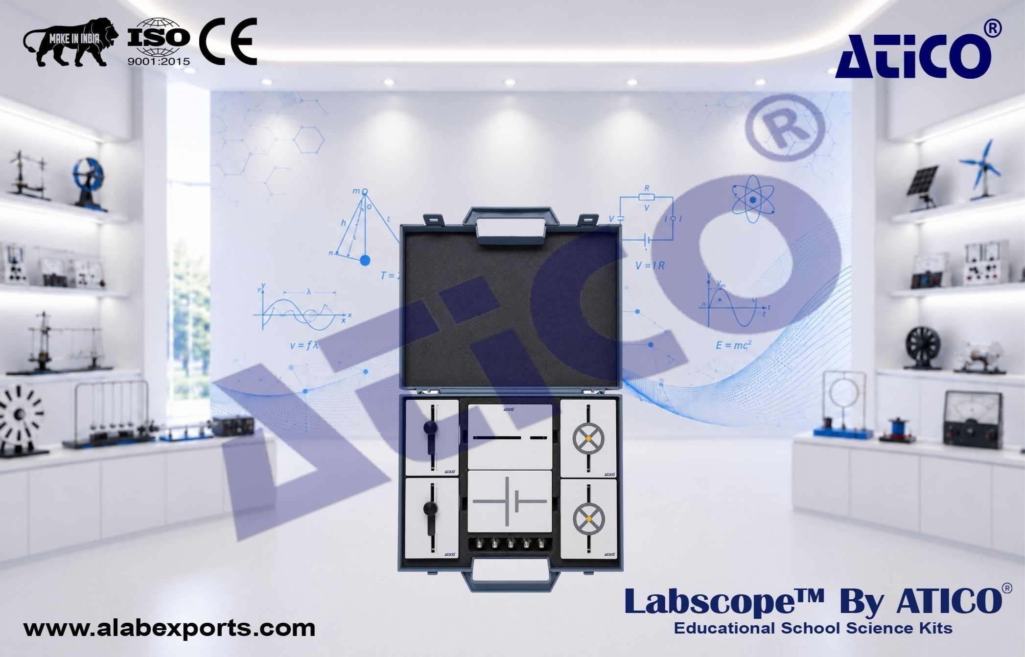 Students Science kit Electro motor for Lab Use in Schools & Colleges ATICO Export