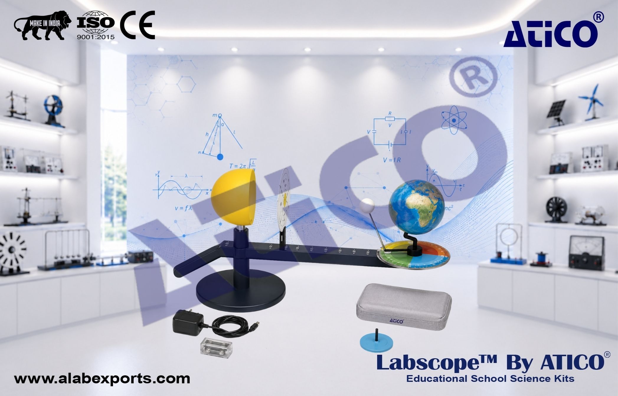 Physics Tellurium Model for Lab Use in Schools & Colleges ATICO Export