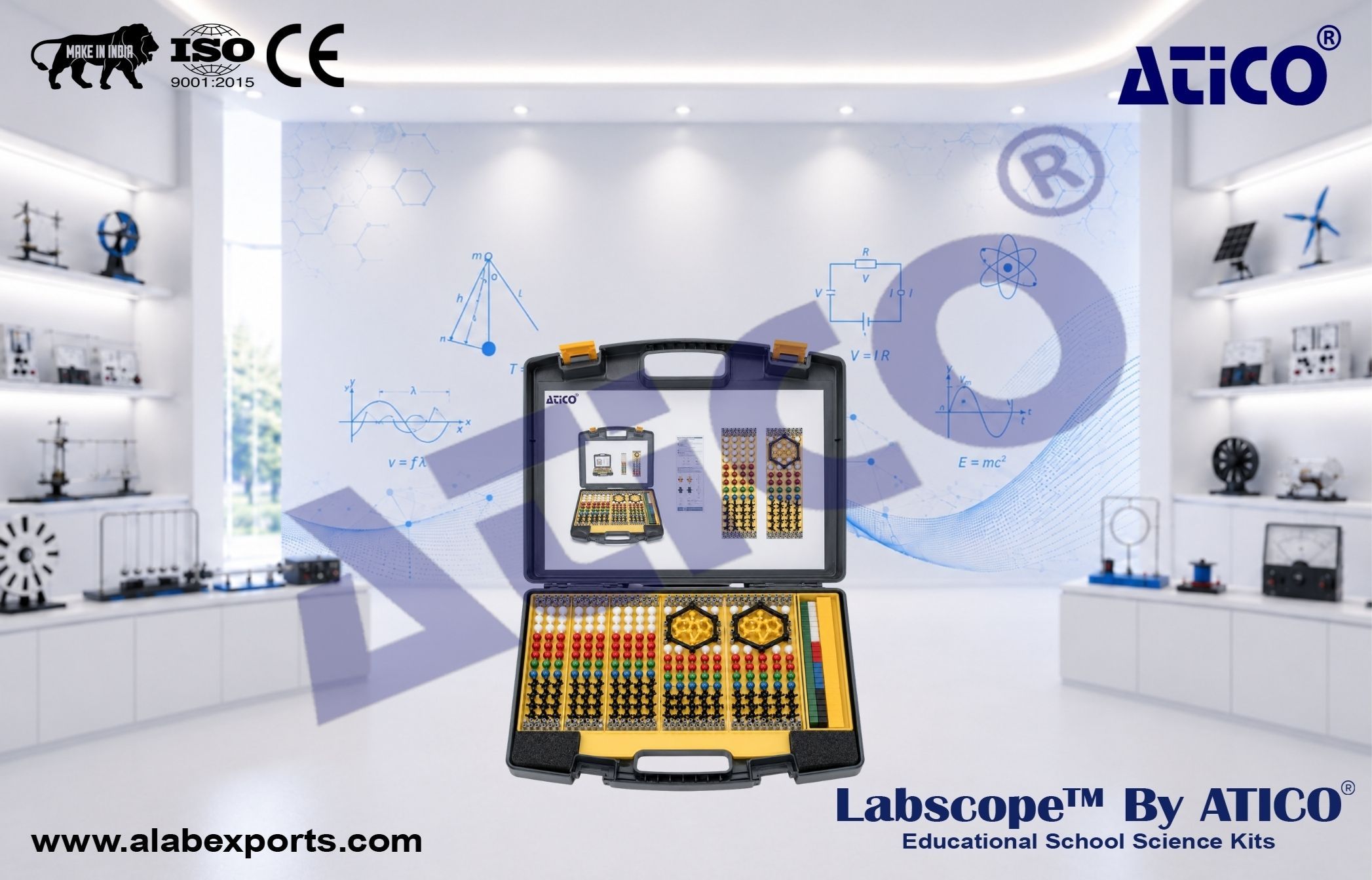 Chemistry Science Kit Molecules