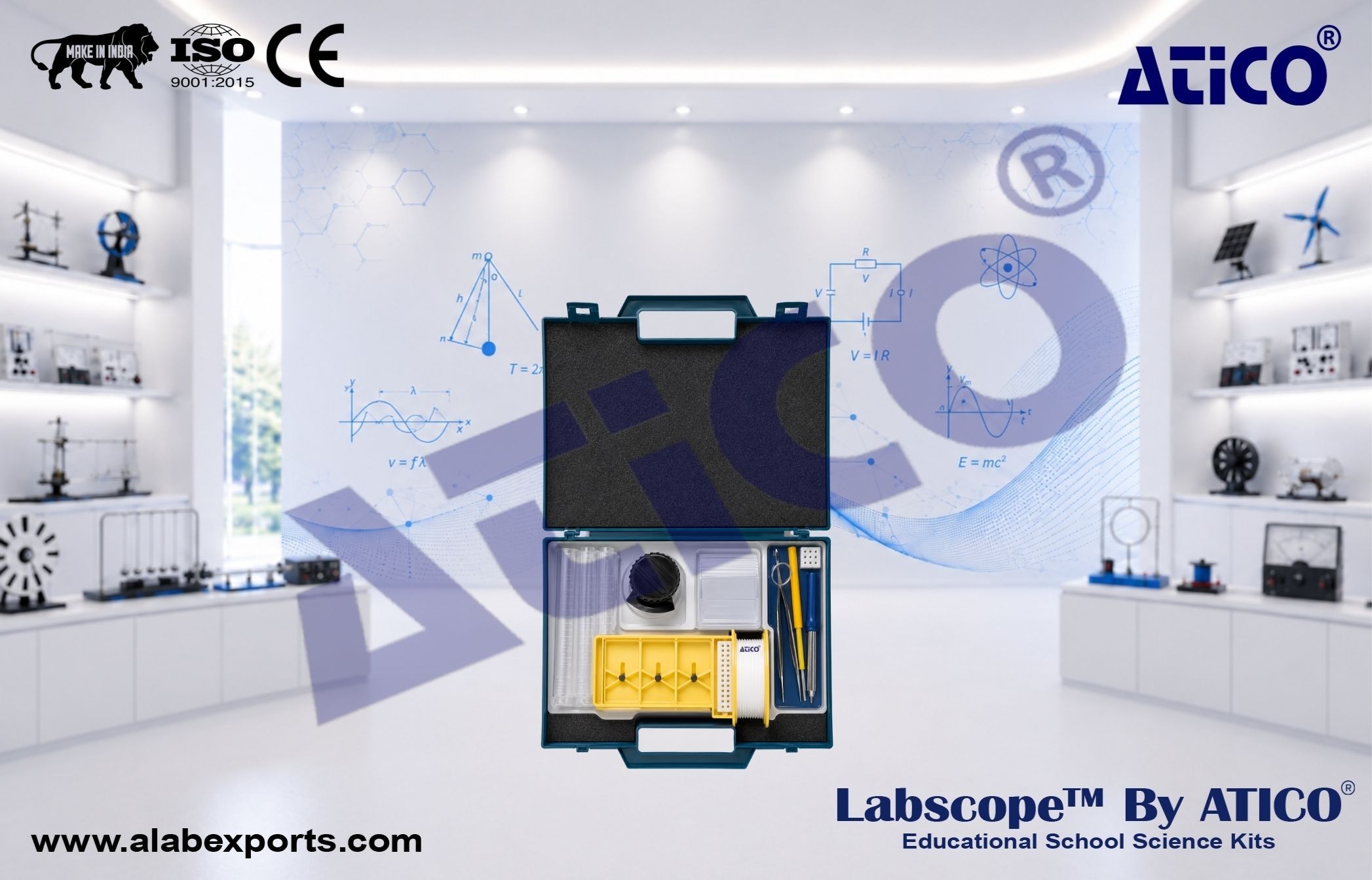Biology Mini Kit Biology for Lab Use in Schools & Colleges ATICO Export