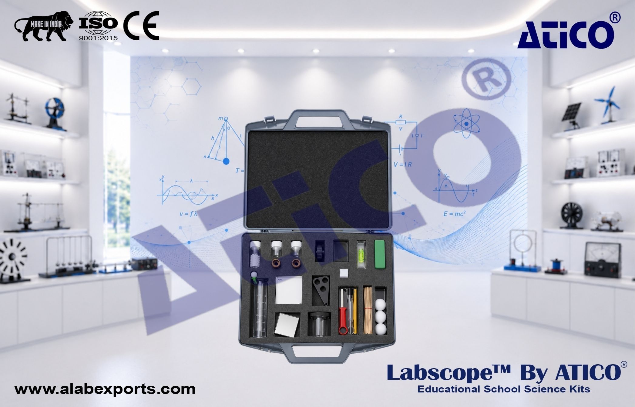 Biology Students kit Exploring the world of the smallfor Lab Use in Schools & Colleges ATICO Export