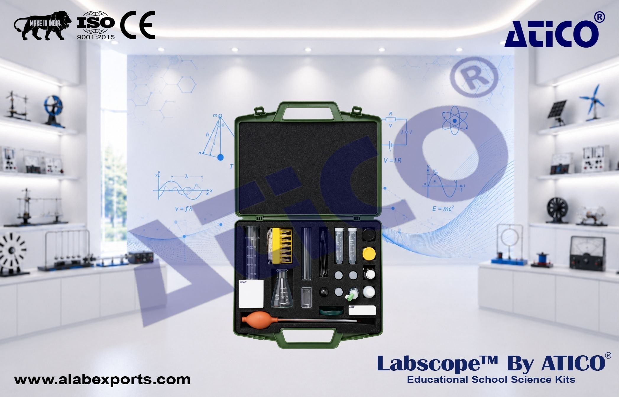 Biology Students kit My body, my health for Lab Use in Schools & Colleges ATICO Export