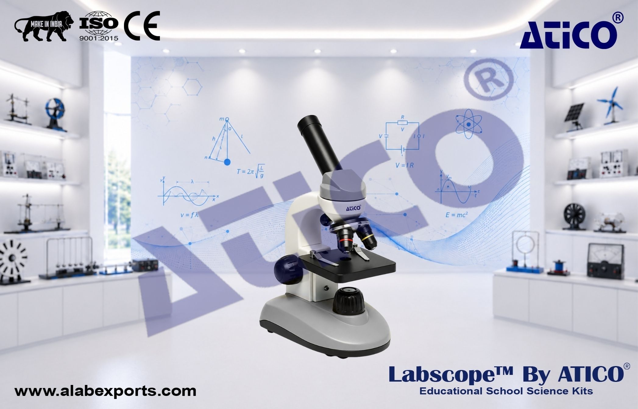Biology Microscopes for Lab Use in Schools & Colleges ATICO Export