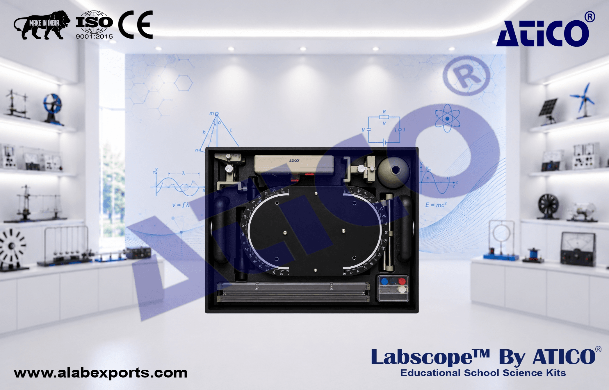 Physics Mechanics Wave Science Kits for Lab Use in Schools & Colleges ATICO Export
