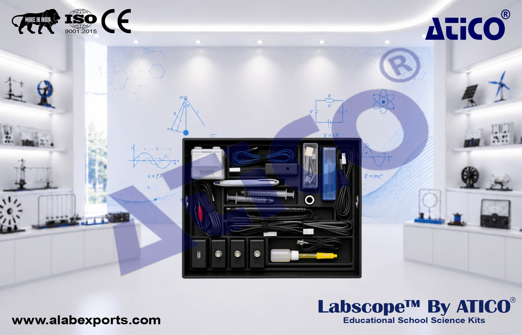 Biology Physiology Addestation MGA Science Kits for Lab Use in Schools & Colleges ATICO Export