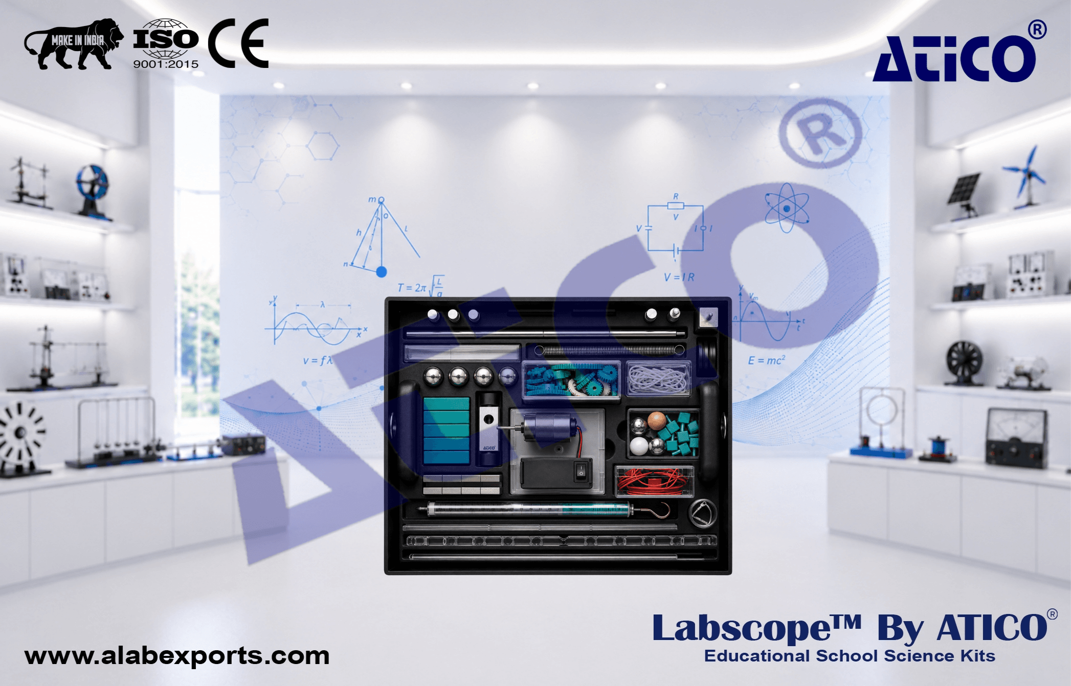 Science and Technology Machines and Bridges Science Kits for Lab Use in Schools & Colleges ATICO Export 
