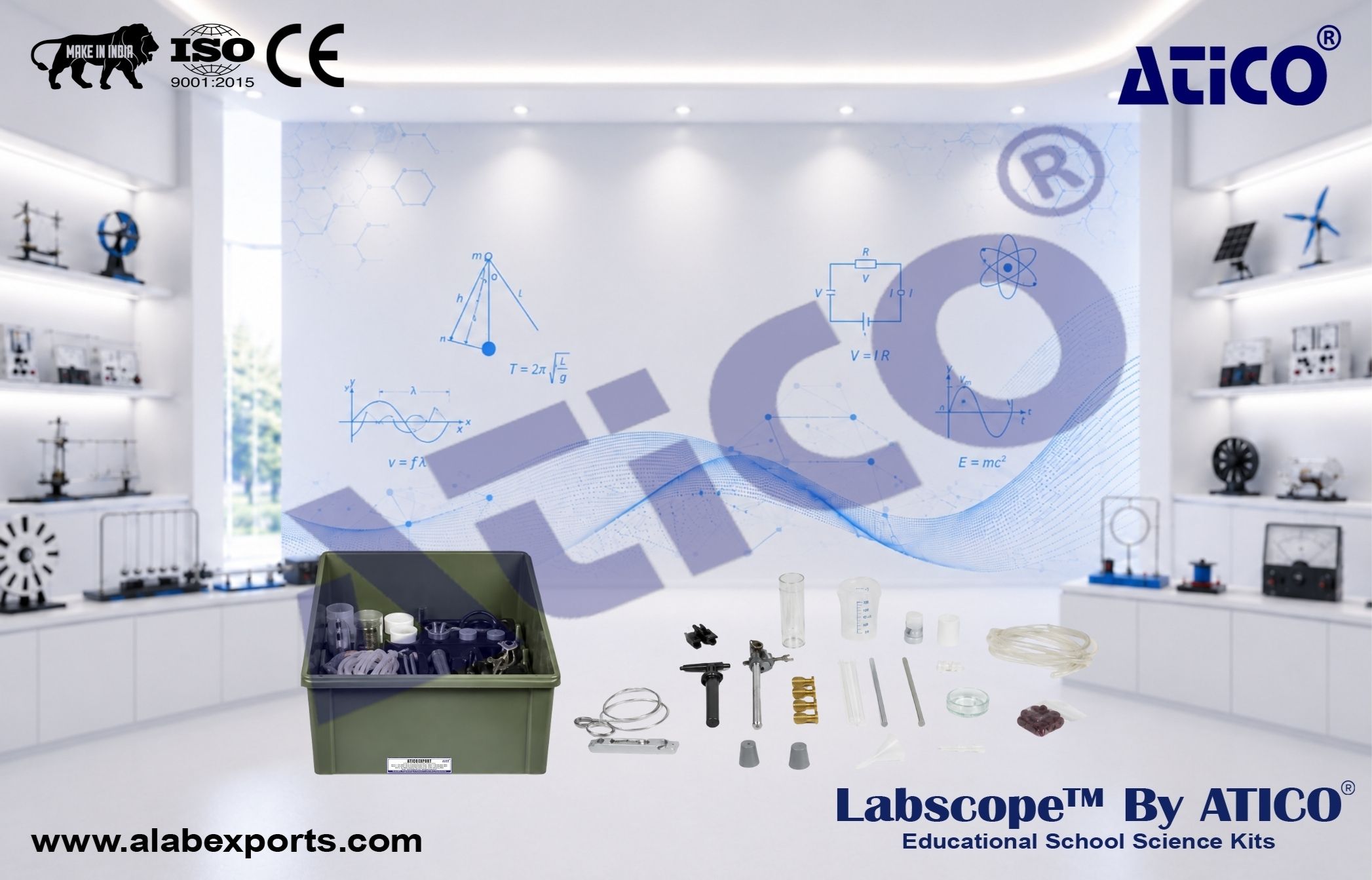 Science Lab Mechanics ME1 Set Physics Lab for Schools and Colleges