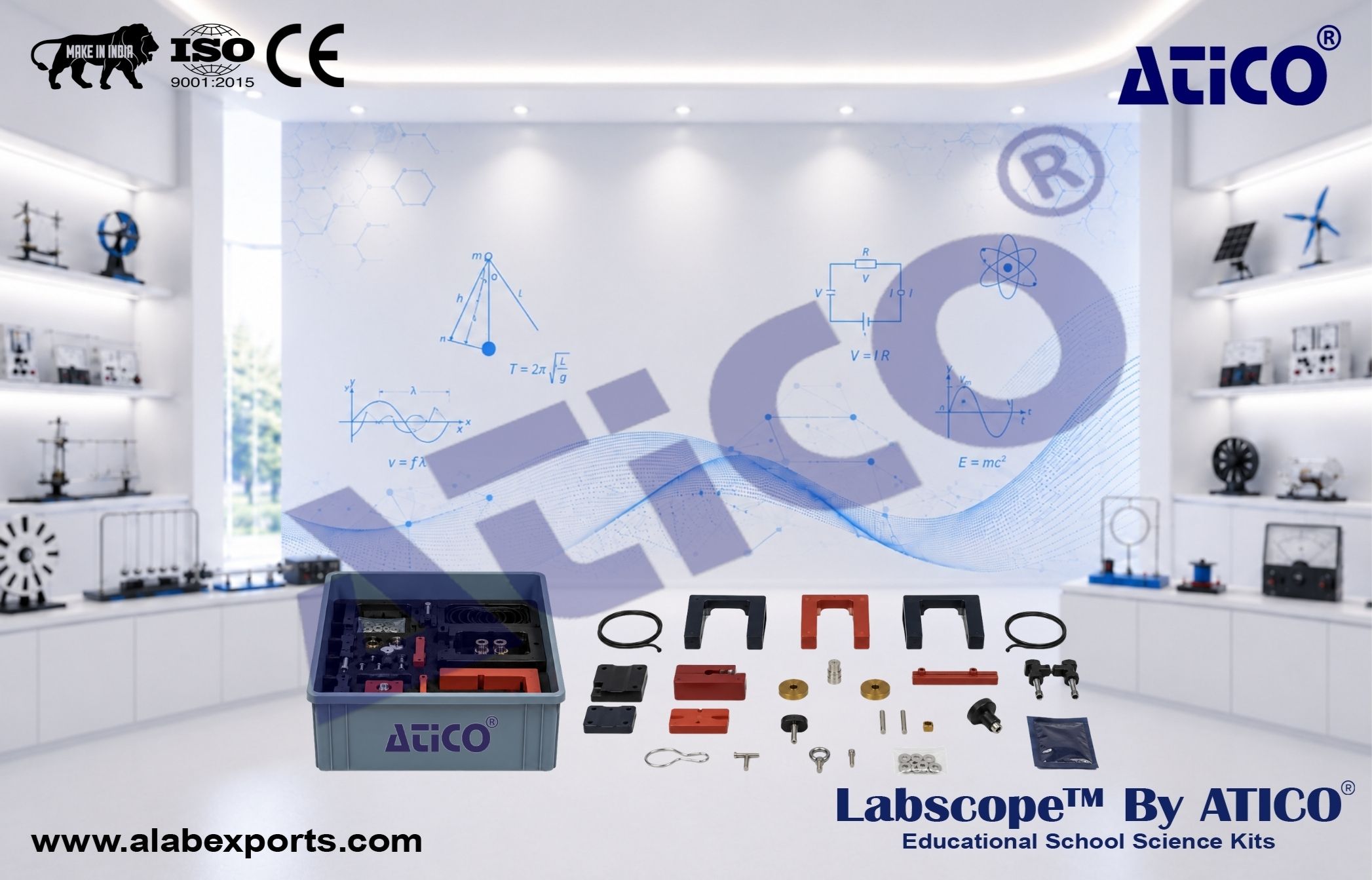 Science Lab Mechanics ME3 Set Physics Lab for Schools and Colleges