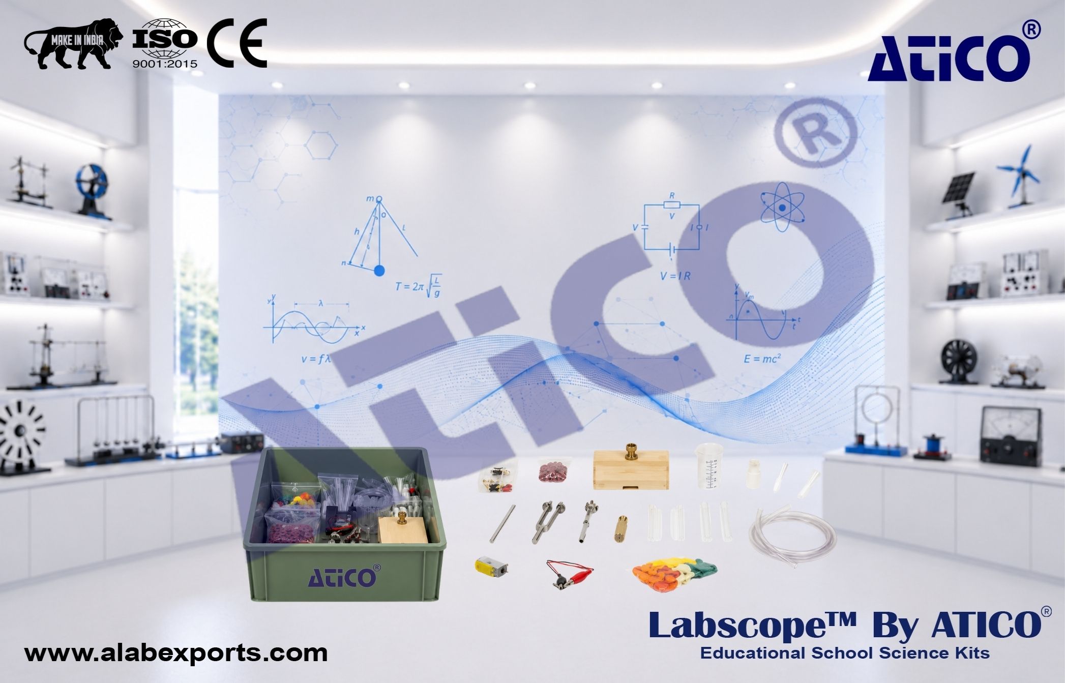 Science Lab Mechanics ME4 Set Physics Lab for Schools and Colleges