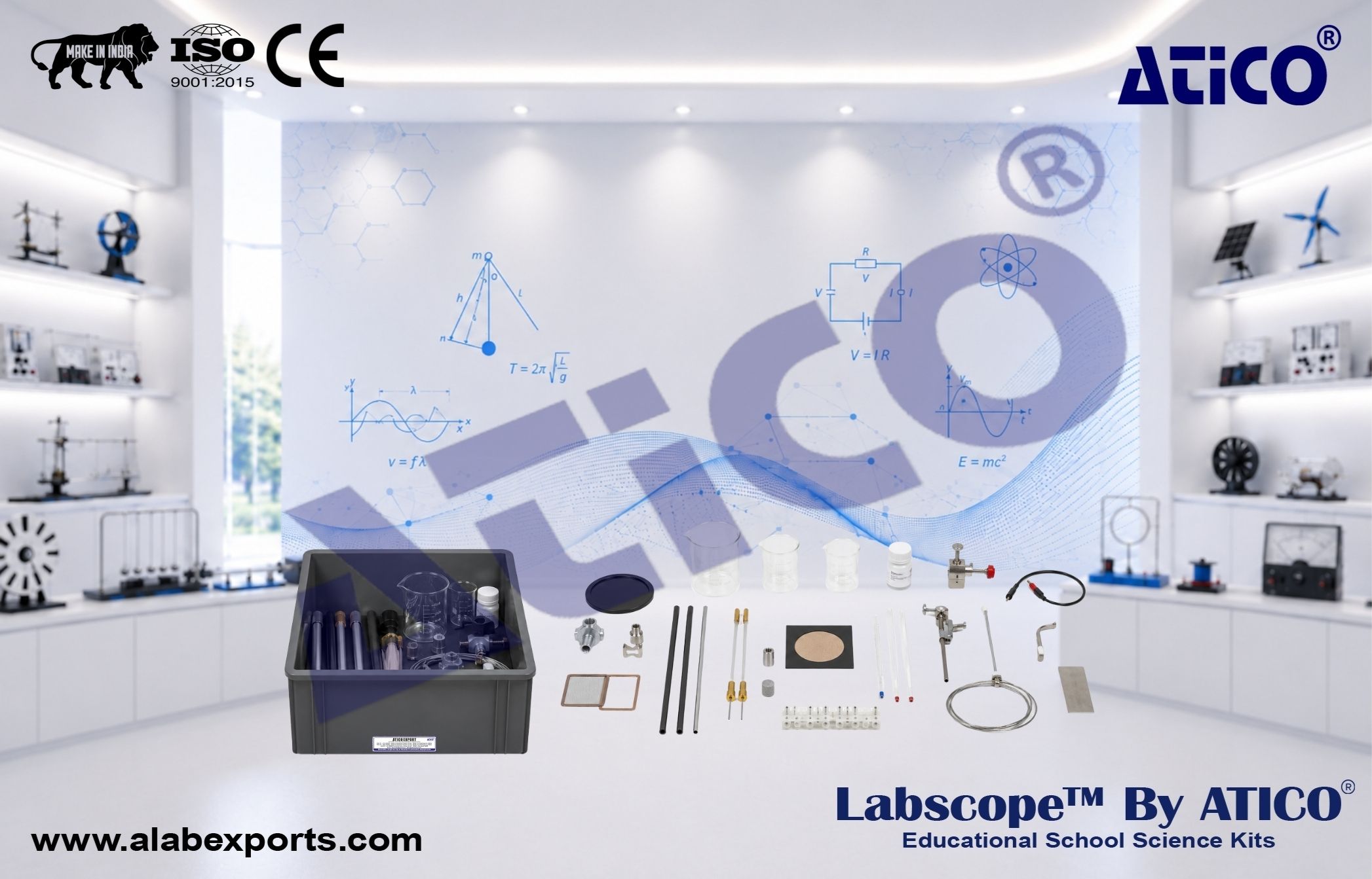 Science Lab Energy EG1 Set Physics Lab for Schools and Colleges
