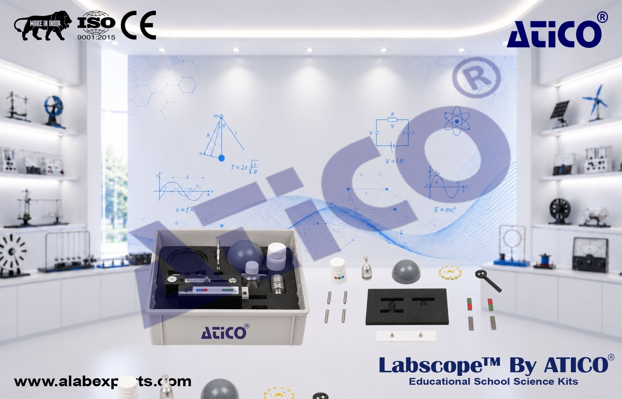 Science Lab Electrics Set Physics Lab for Schools and Colleges