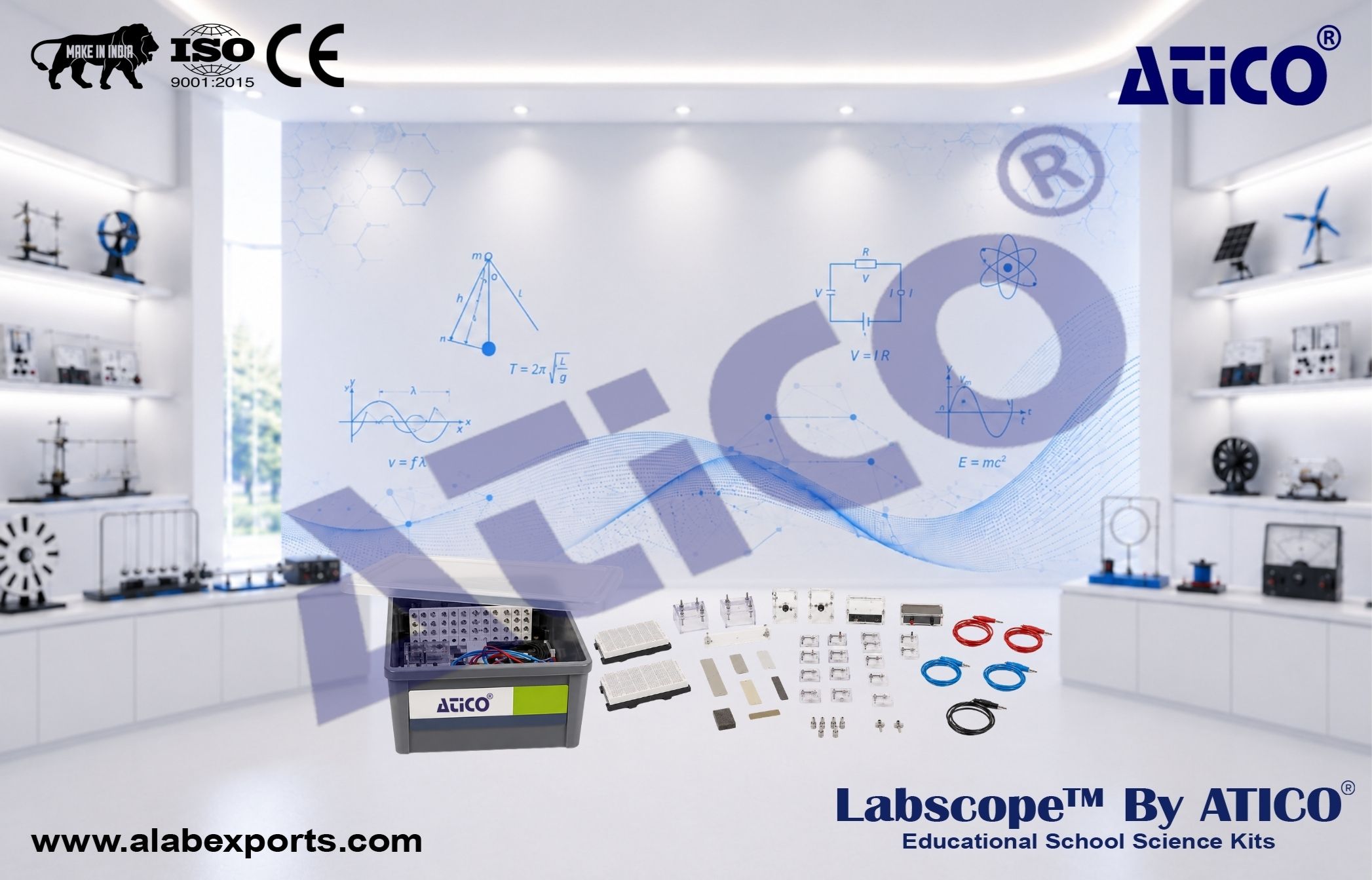 Science Lab Electrics Set Physics Lab for Schools and Colleges