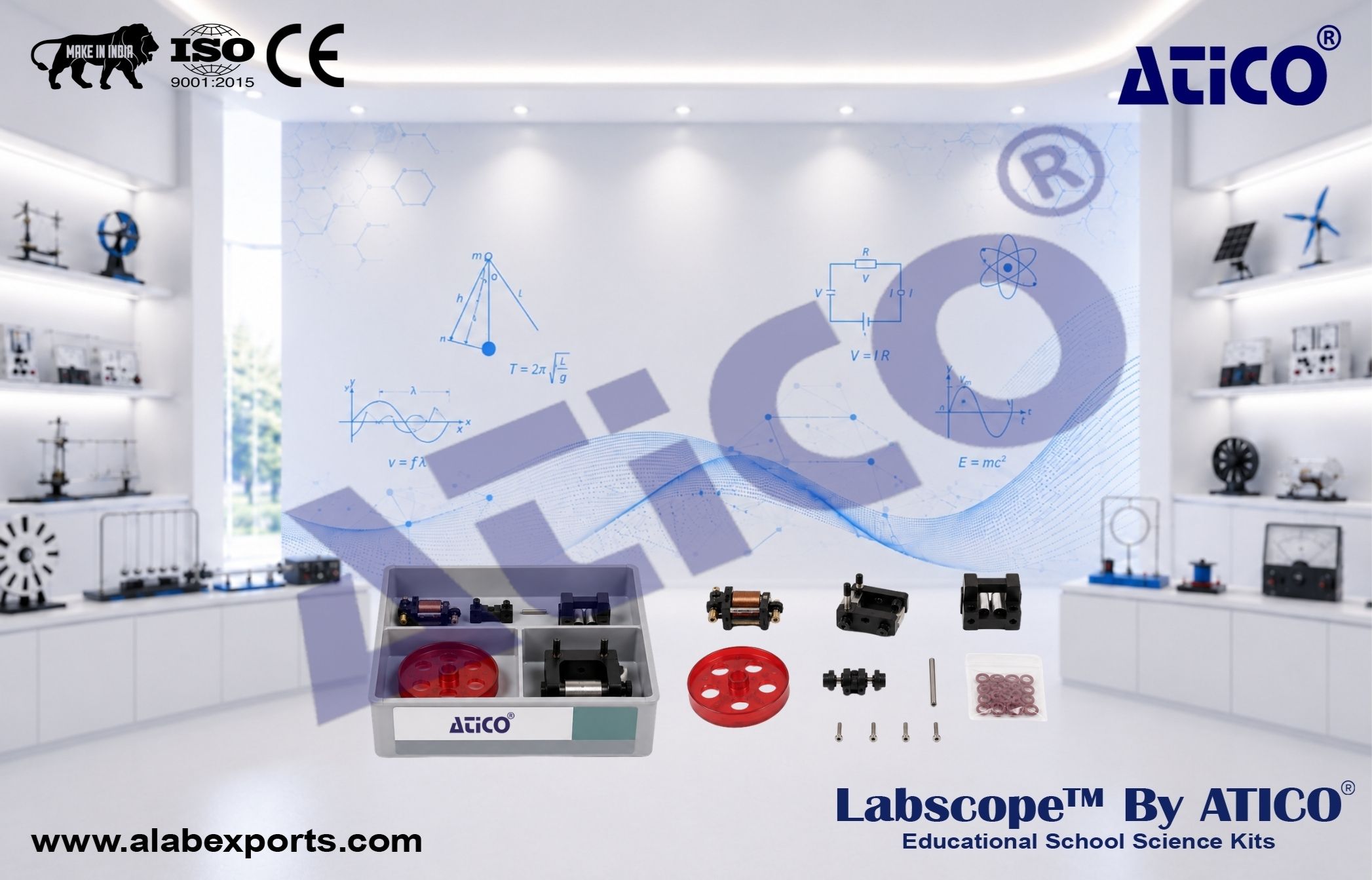 Science Lab Electrics Set Physics Lab Kits for Schools and Colleges