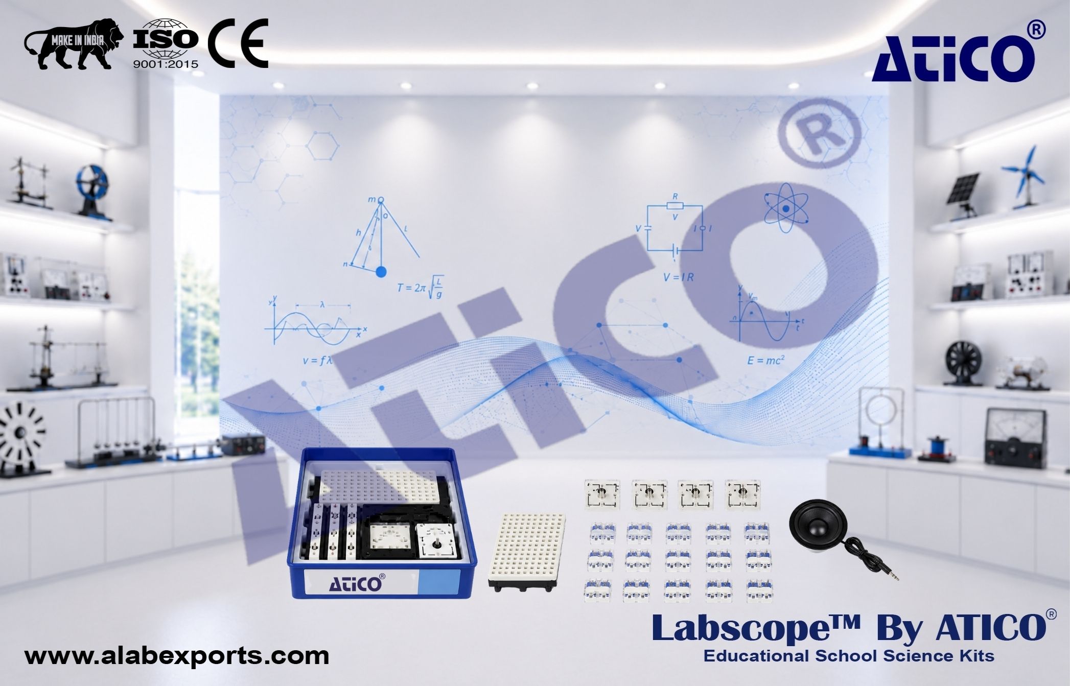 Science Lab Electrics EL6 Set Physics Lab Kits for Schools and Colleges