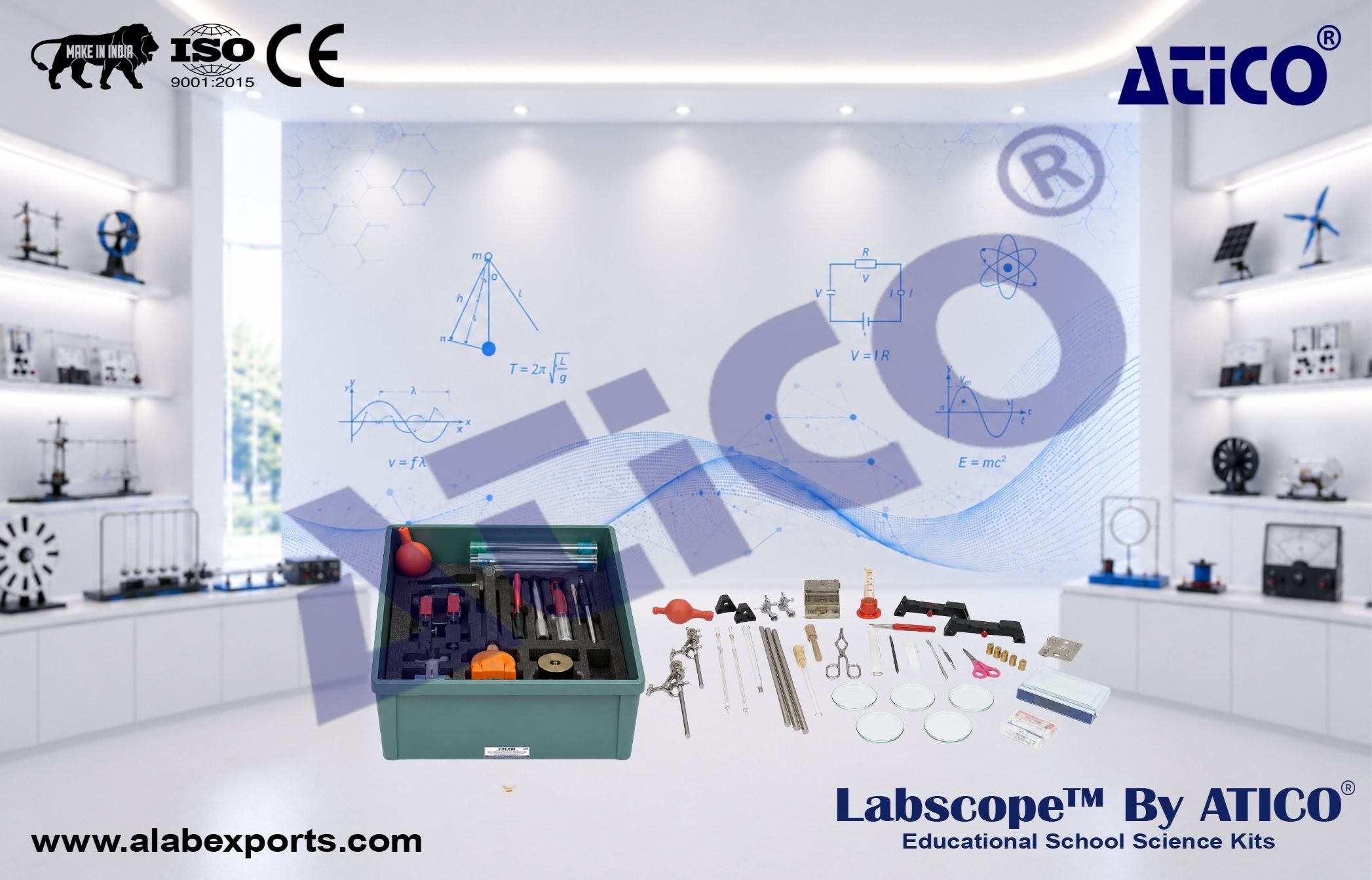 Science Lab Chemistry Basic CB Set Chemistry Lab Kits for Schools and Colleges