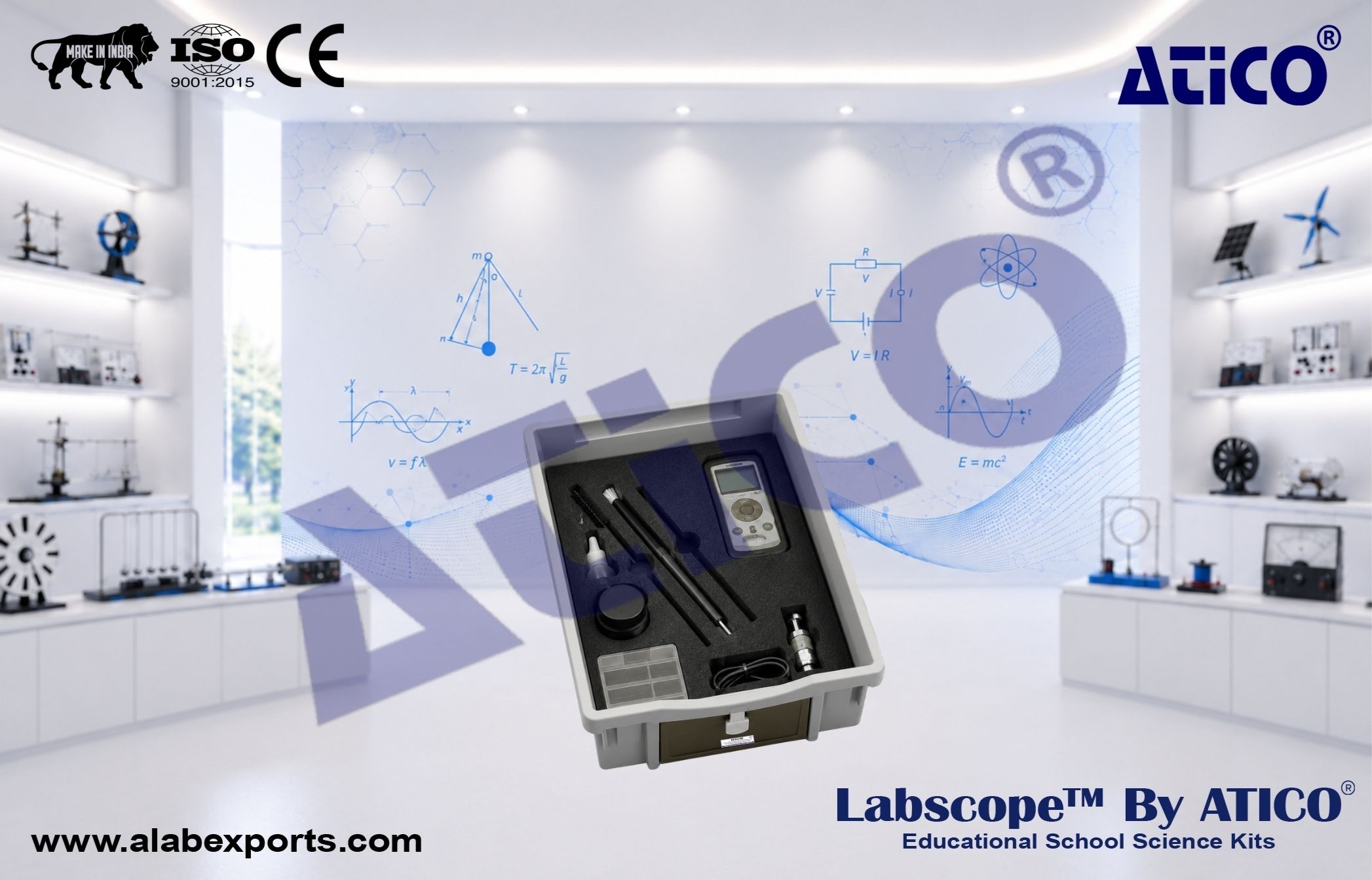 Basic Science Kit Chemistry Analytical Chemistry Lab Kits for Schools and Colleges ATICO Export