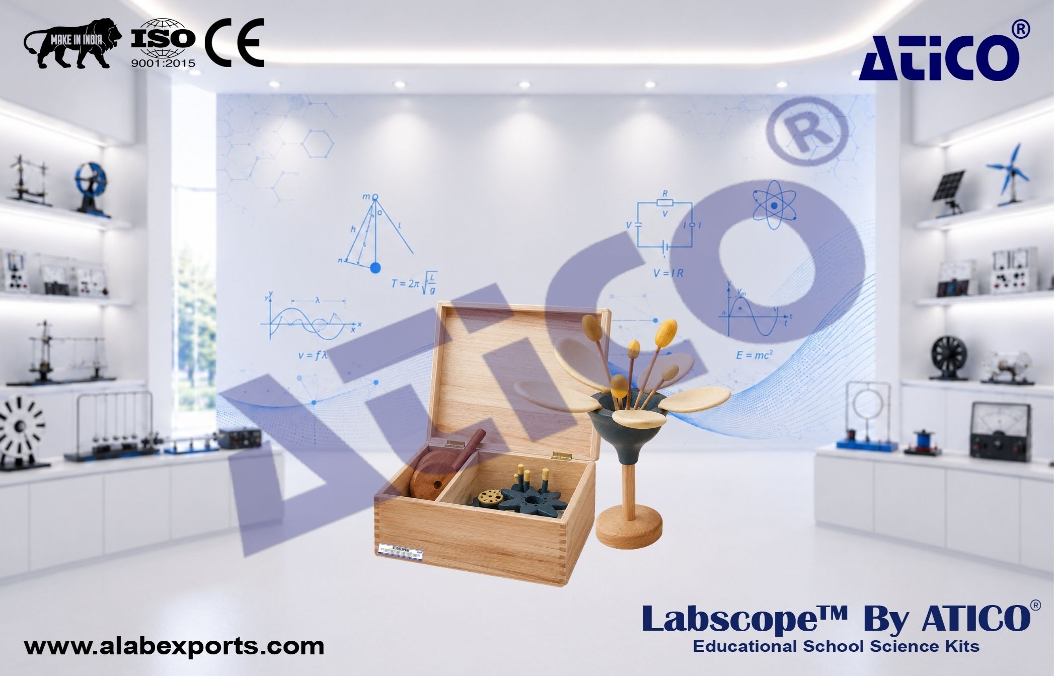 Flower assembly kit Chemistry Lab Kits for Schools and Colleges ATICO Export