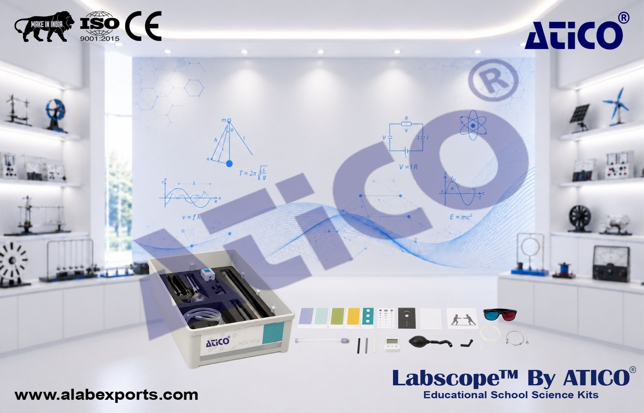 Science Lab Human Biology Set Biology Lab Kits for Schools and Colleges ATICO Export