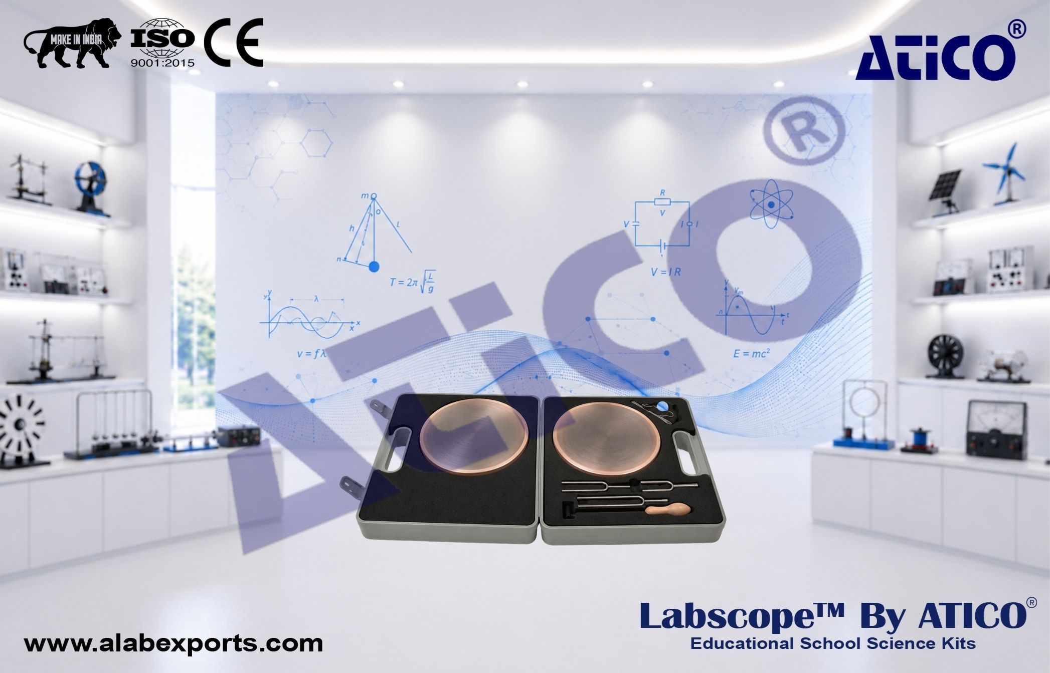 The Hearing Experimental kit Biology Lab Kits for Schools and Colleges ATICO Export