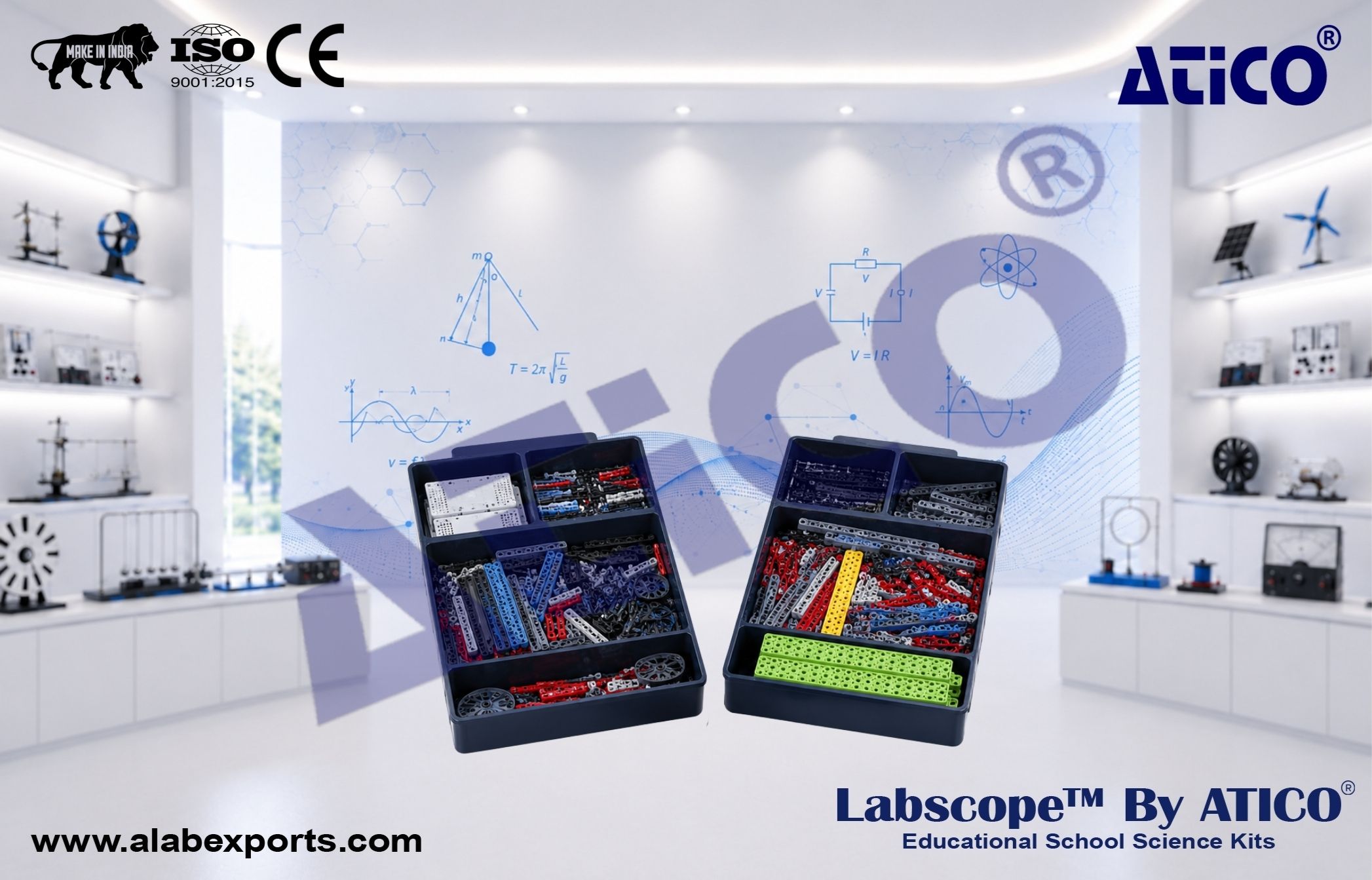 Energy Power & Robotics School Science STEM Kit