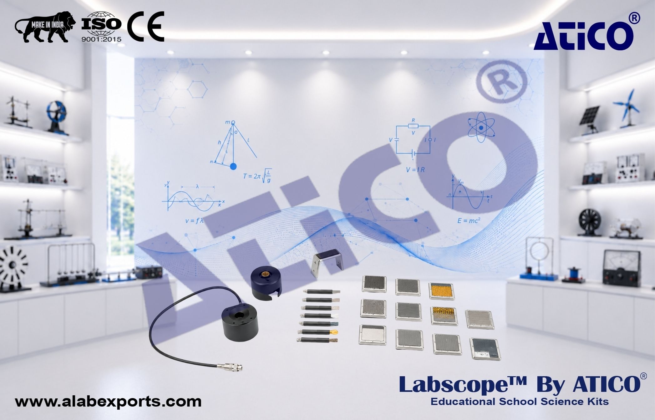 Basic Equipment Set for the X-Ray Apparatus Physics School Science STEM Kit