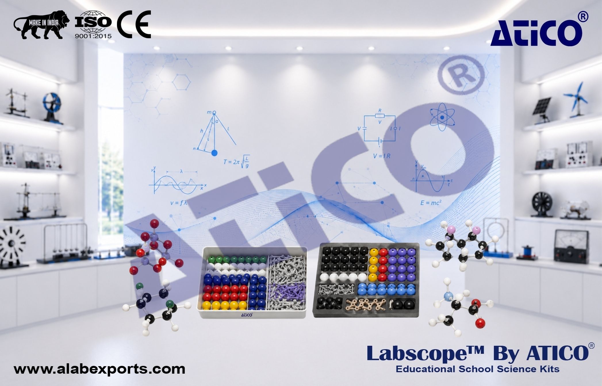 Molymod Teacher's Sets Chemistry School Science STEM Kit