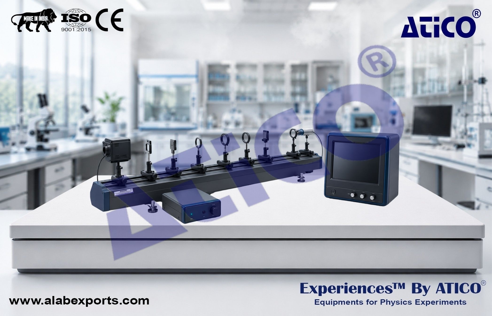 Digital Image Processing Physics Lab Experimental Instrument